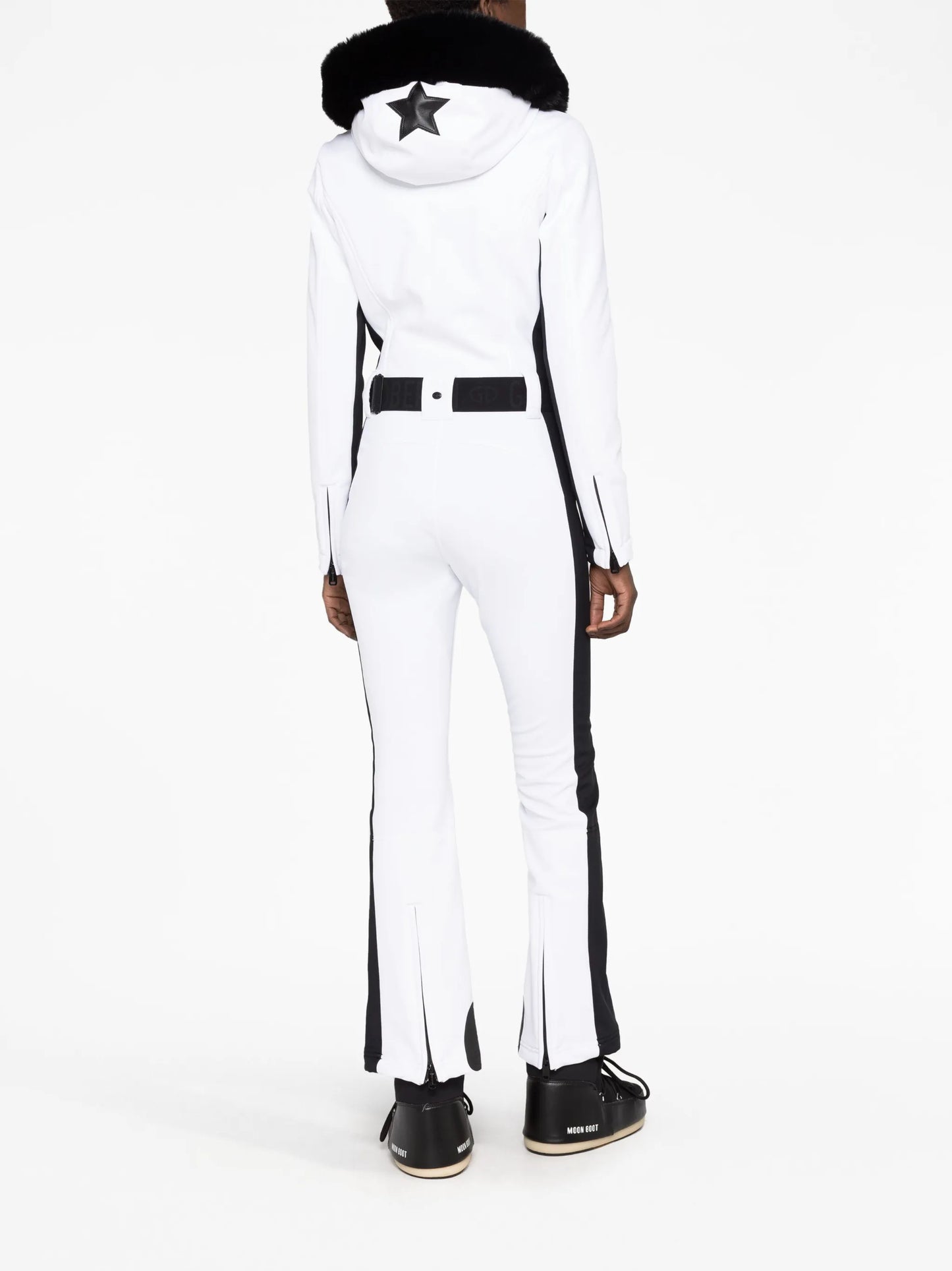 Parry belted ski suit