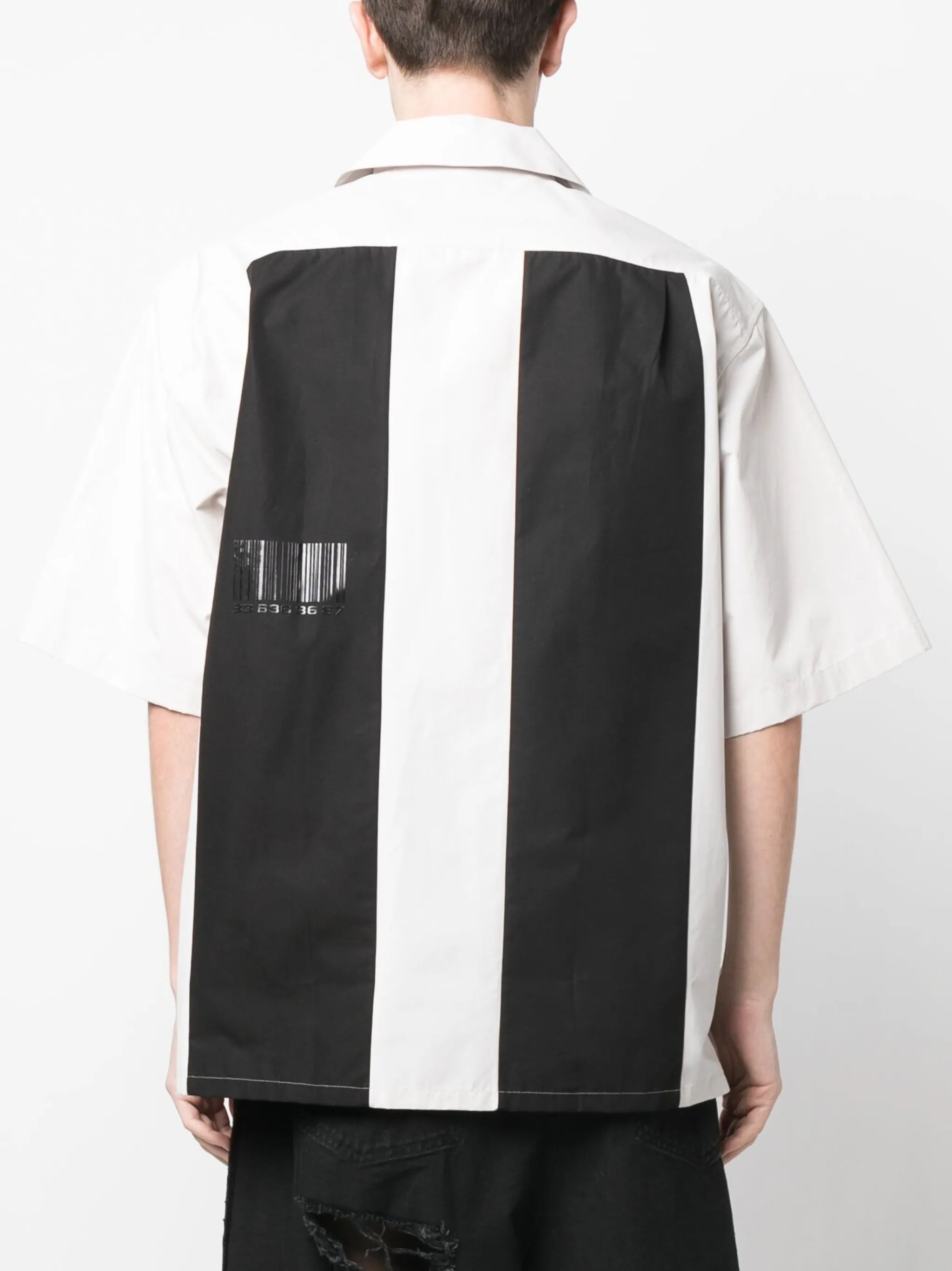 two-tone bowling shirt