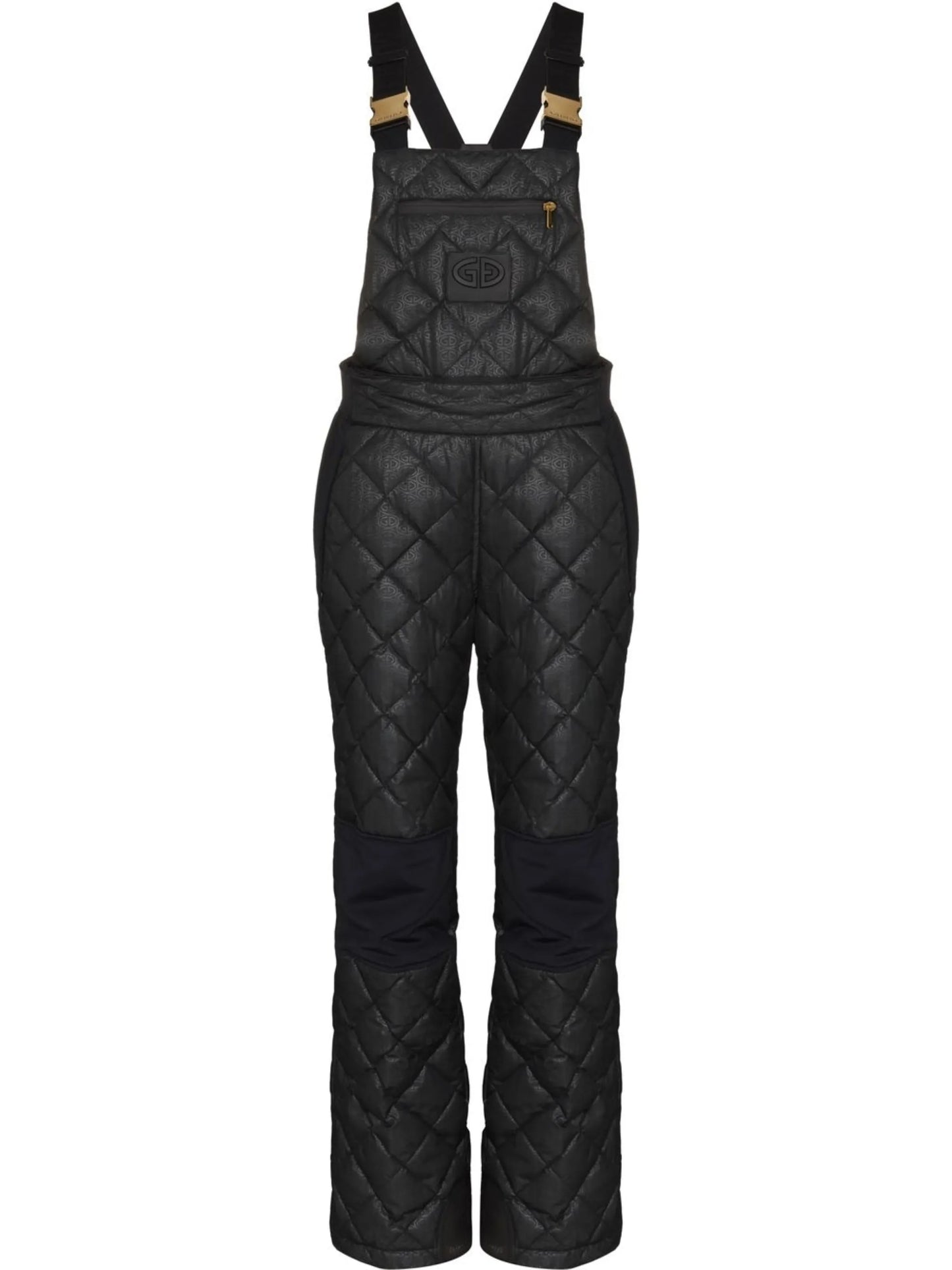 Kaya quilted straight-leg trousers