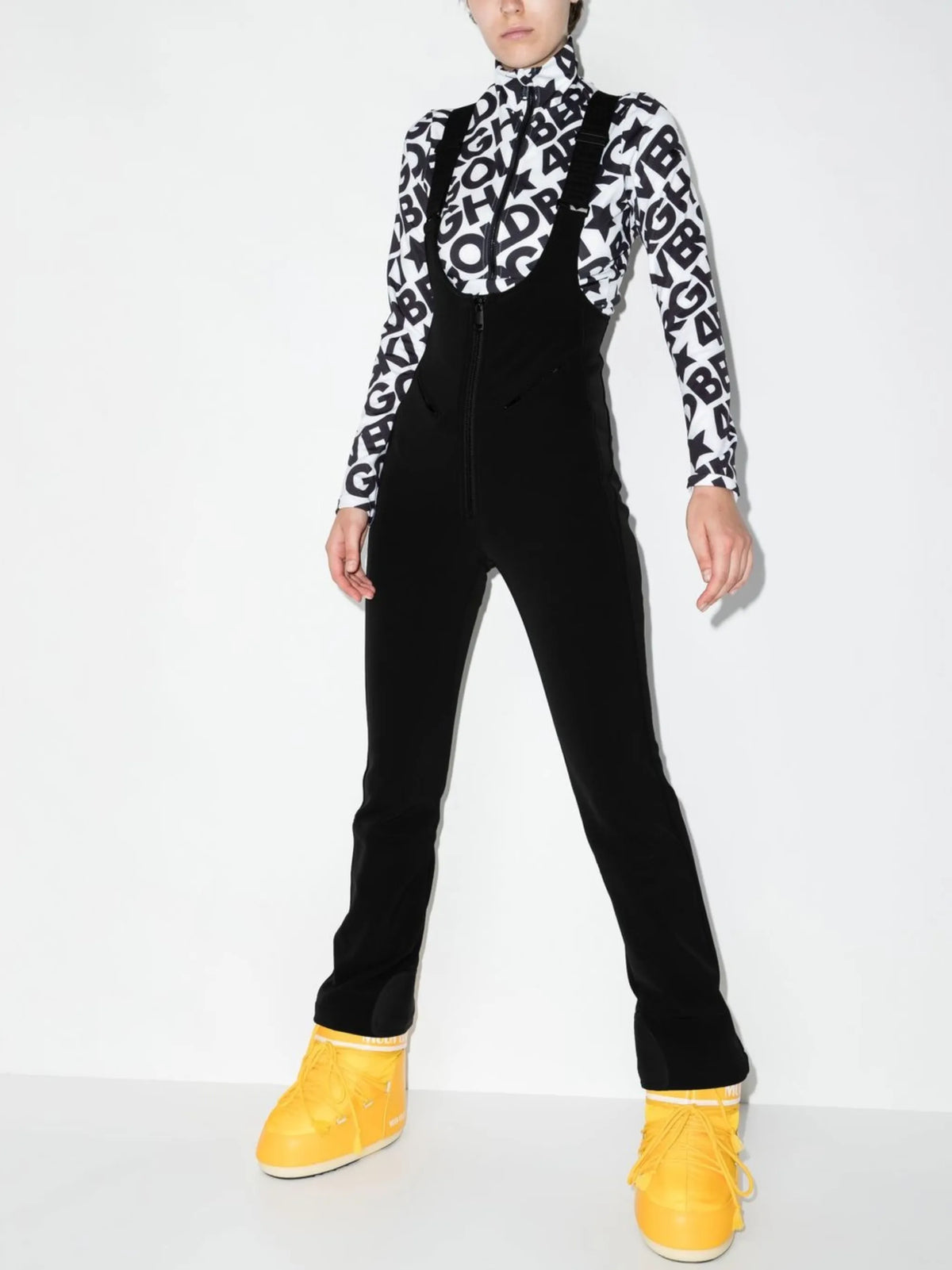 Phoebe shoulder-strap ski bottoms