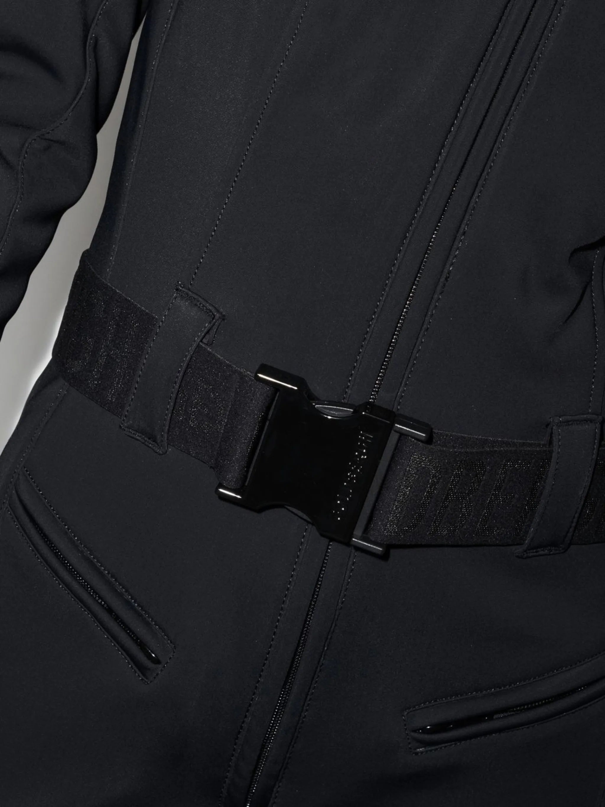 Parry belted ski suit