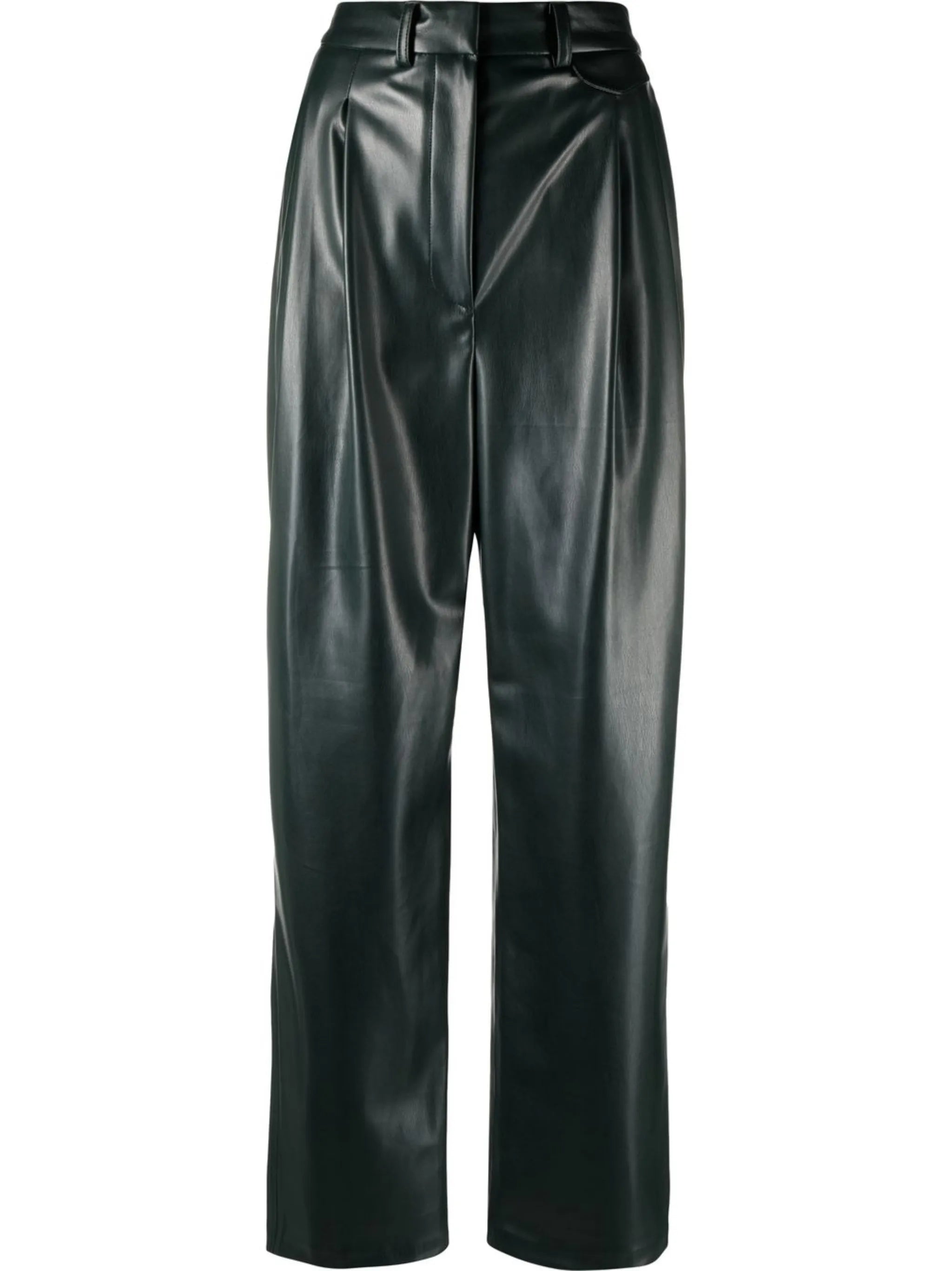 Pernille faux-leather trousers