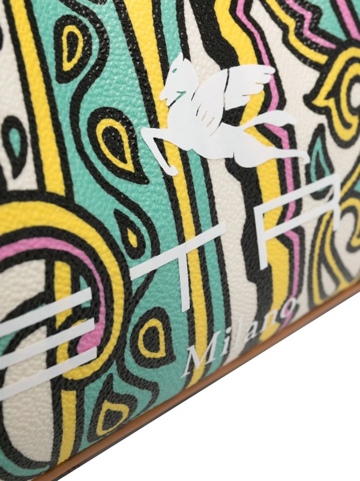 paisley-print shoulder bag