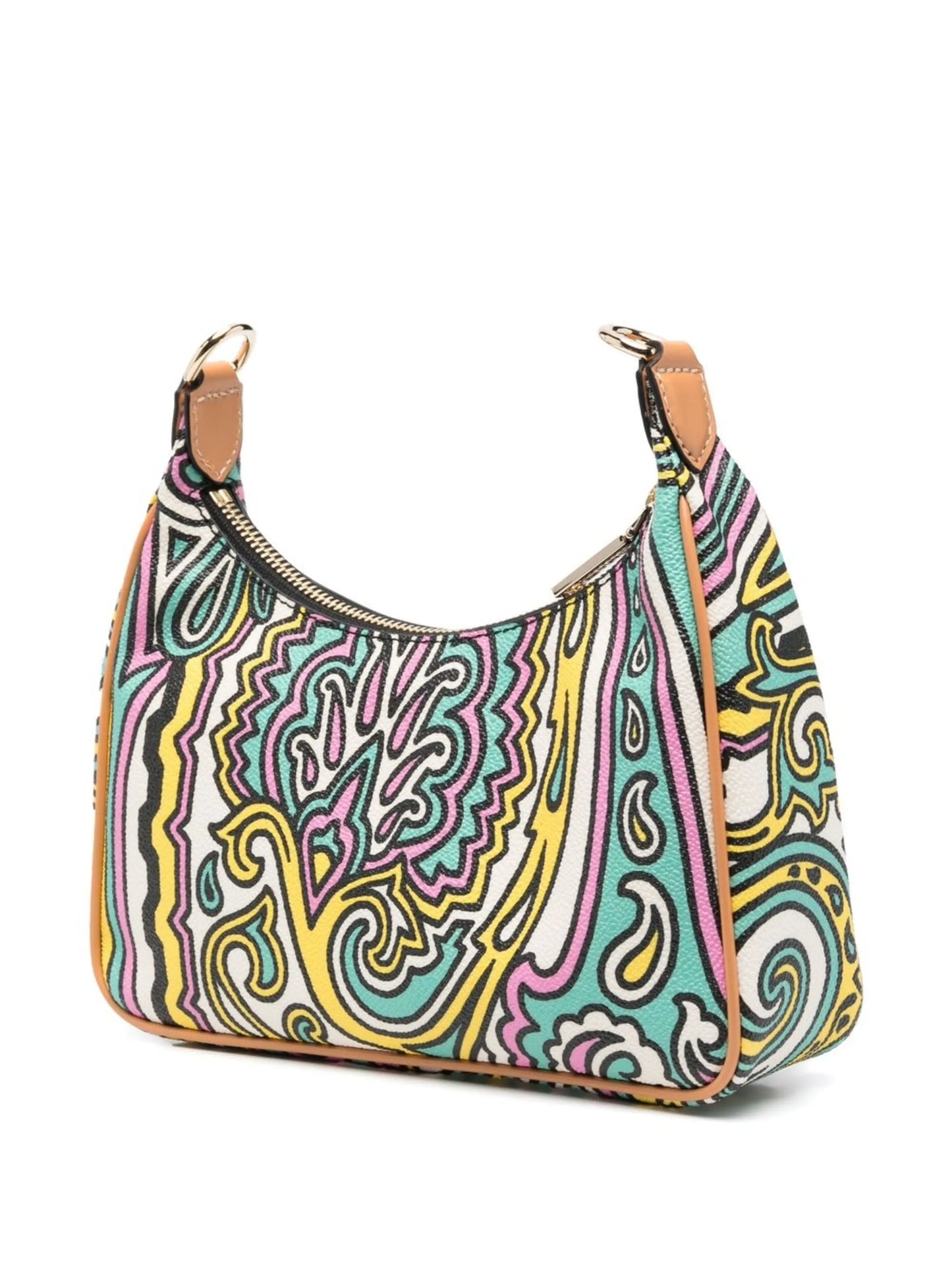 paisley-print shoulder bag