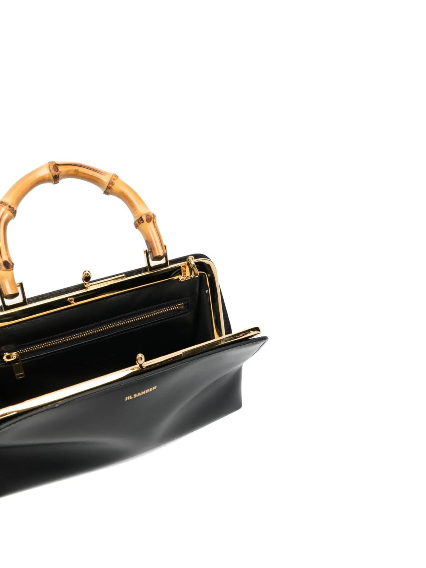 Goji bamboo-handle mini bag