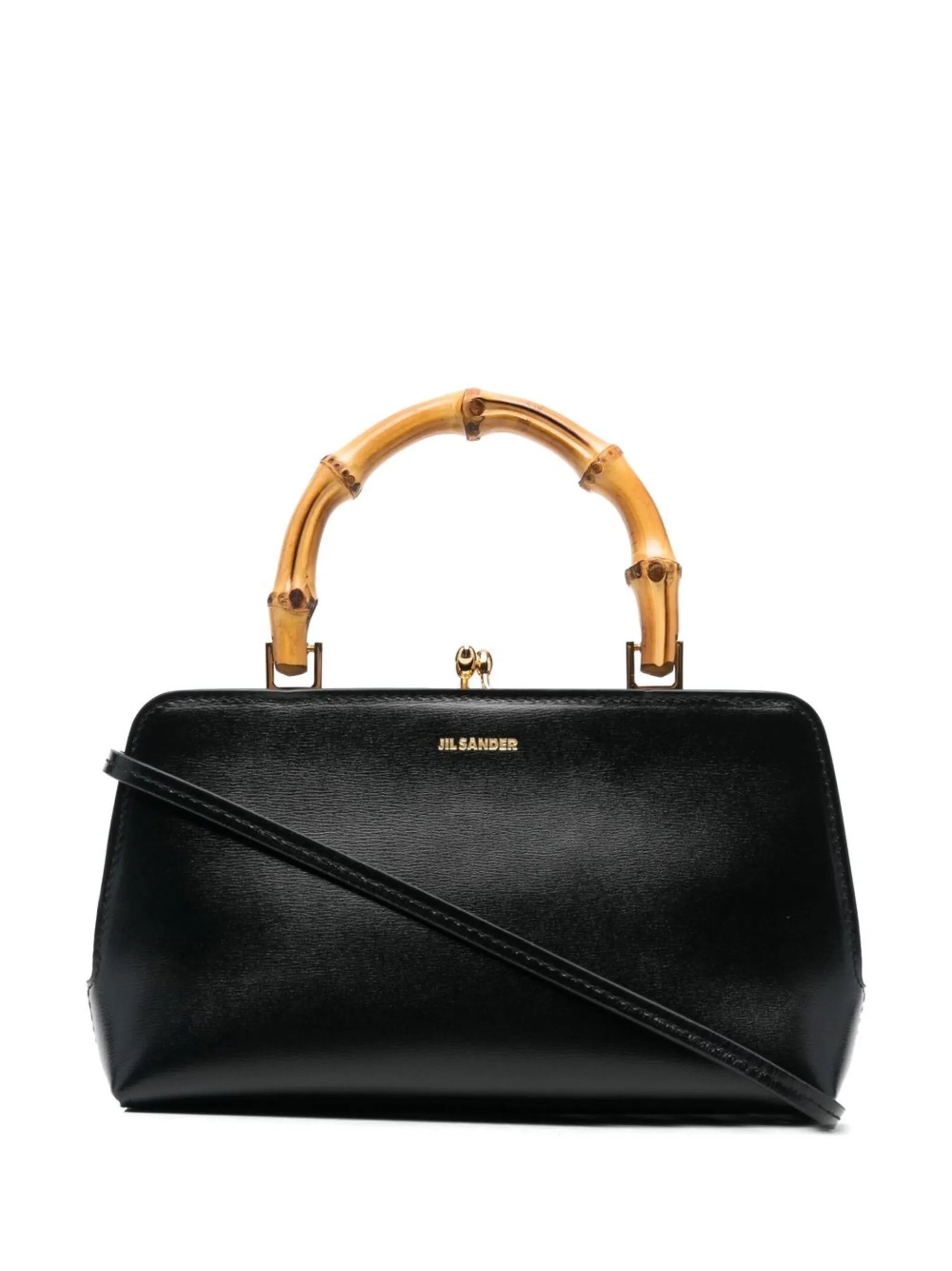 Goji bamboo-handle mini bag