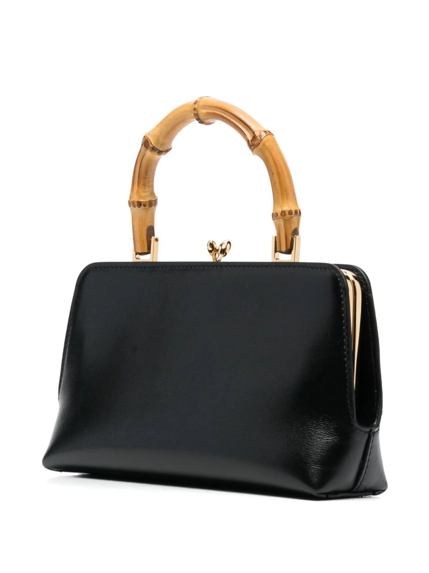 Goji bamboo-handle mini bag