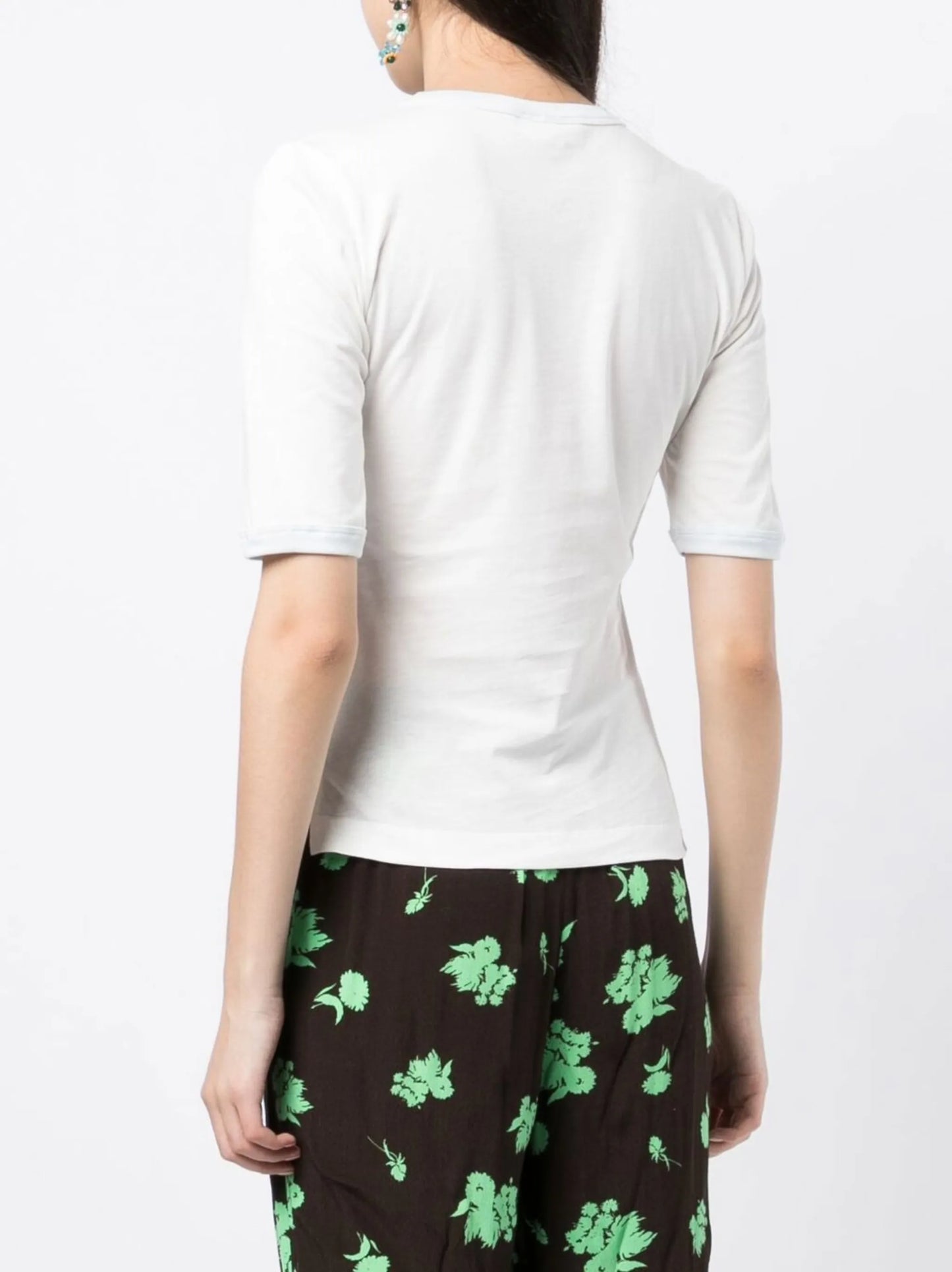 logo-print cotton T-shirt