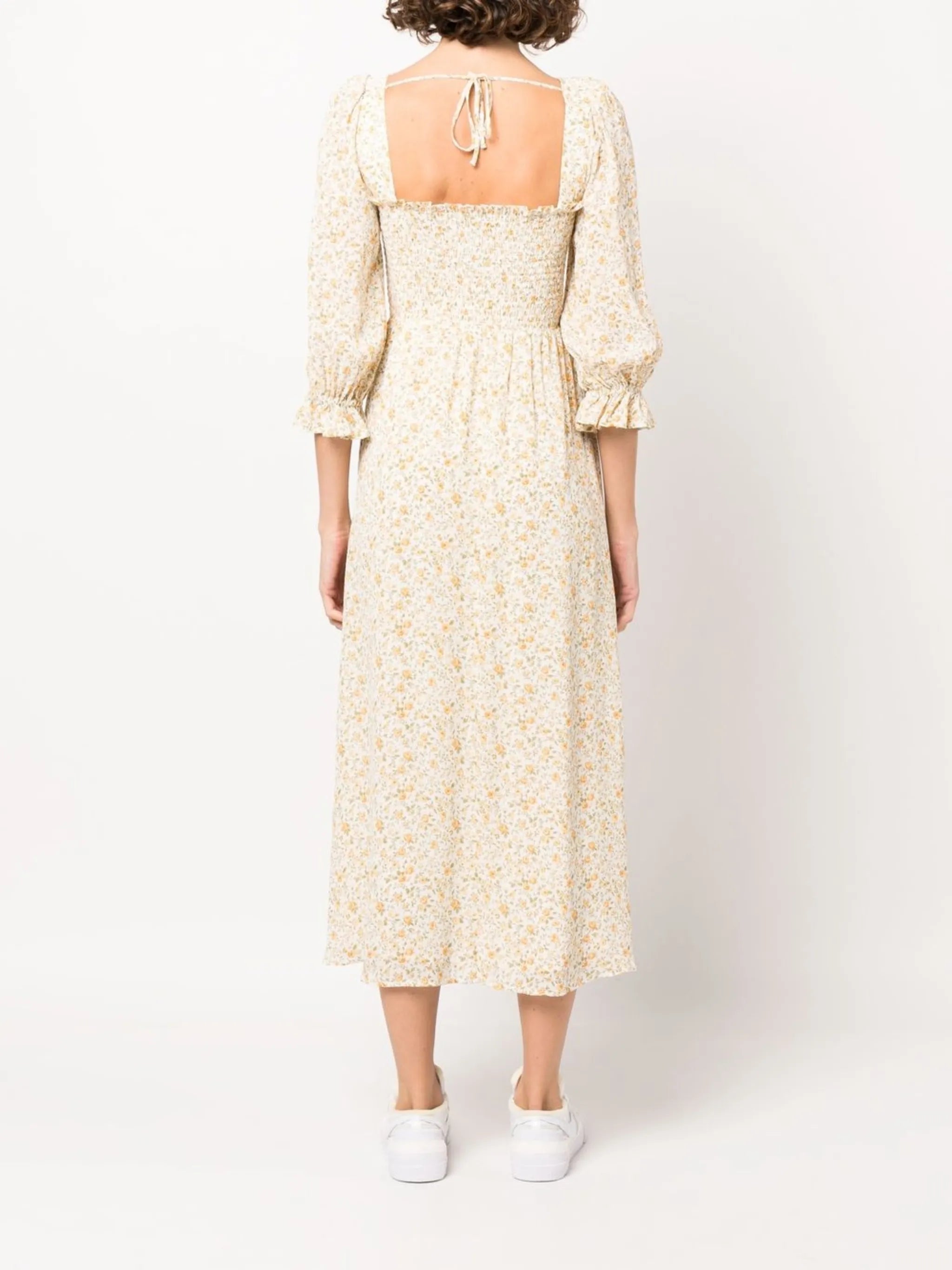 Fable smock midi dress