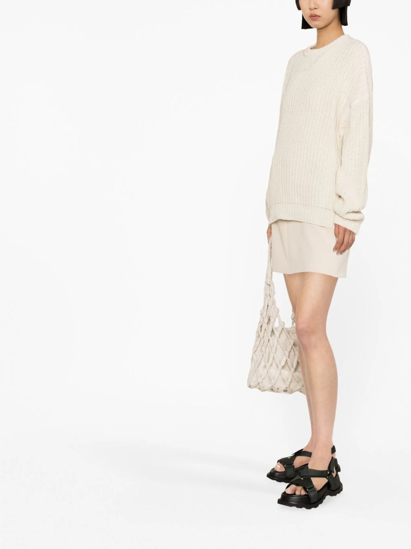 Sonar intarsia-knit jumper