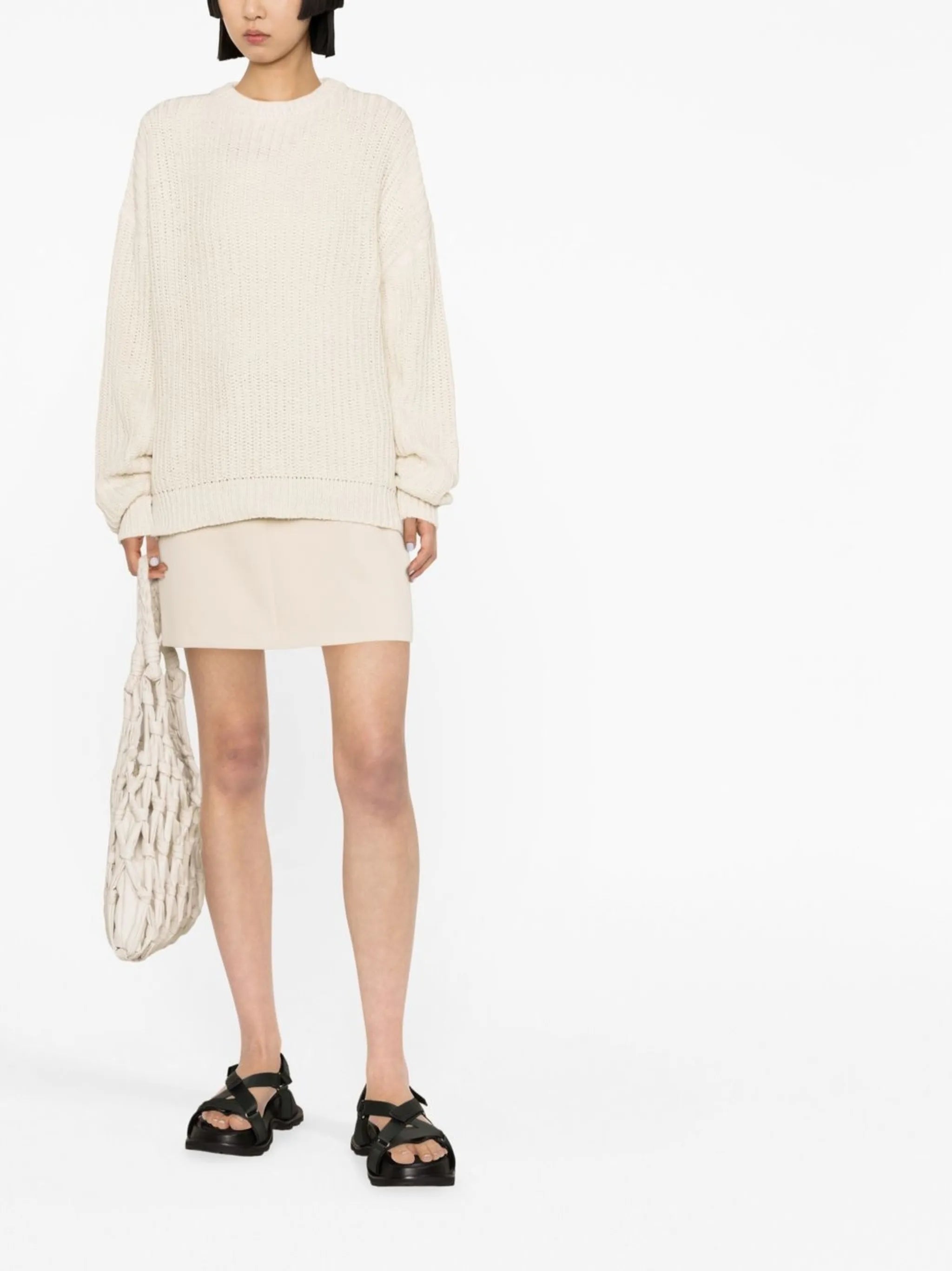 Sonar intarsia-knit jumper