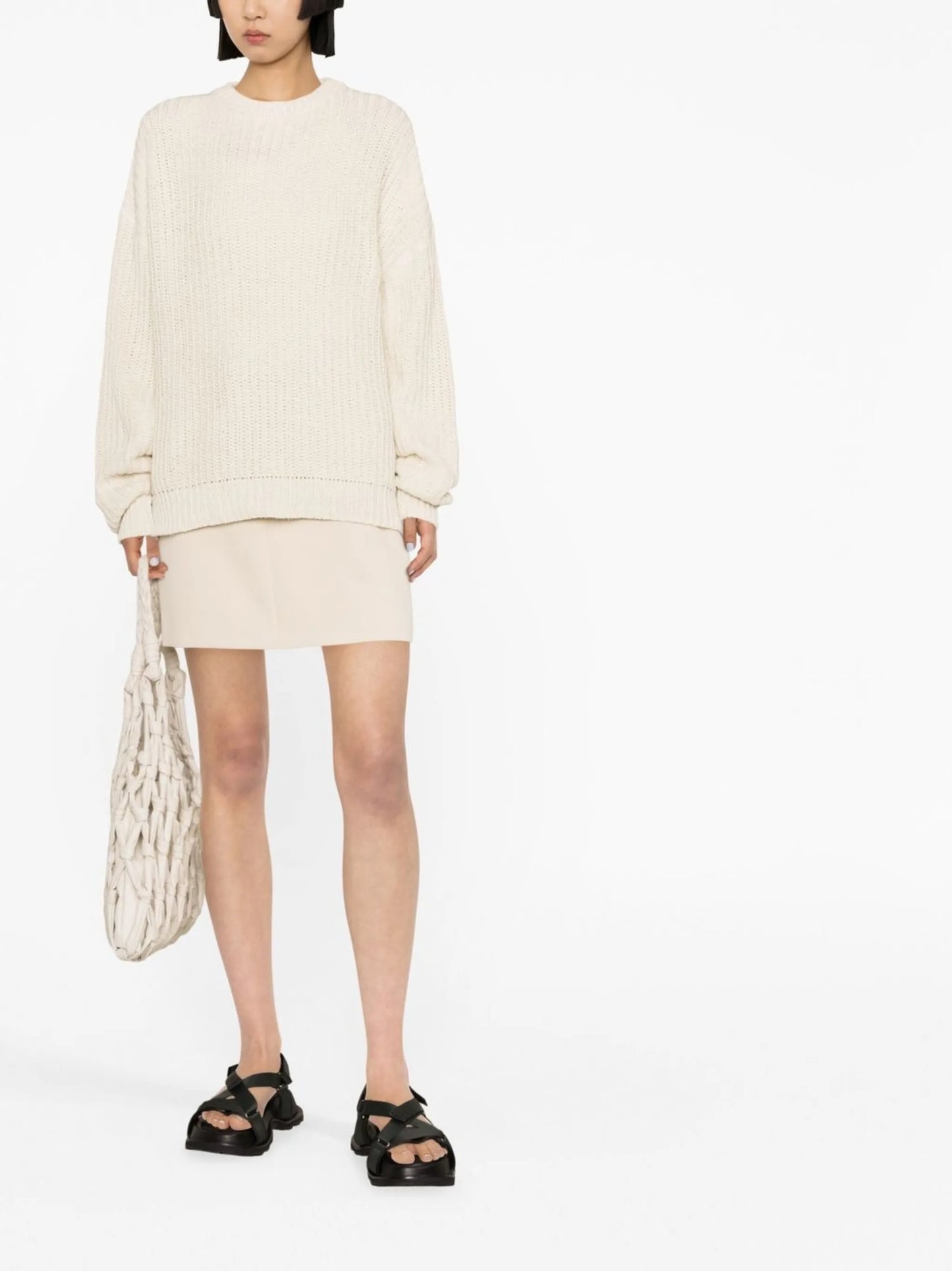 Sonar intarsia-knit jumper