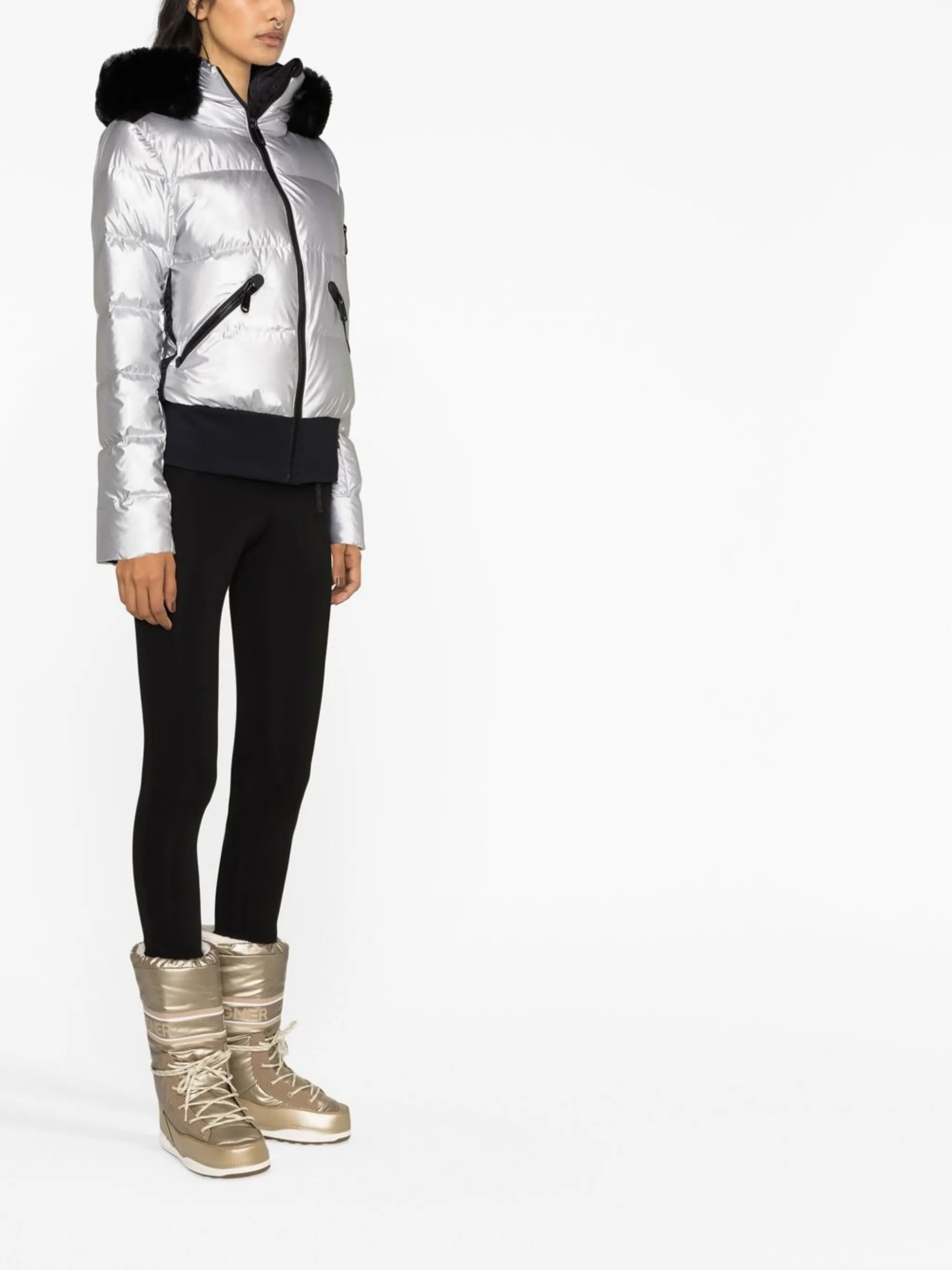 Bombardino hooded puffer jacket