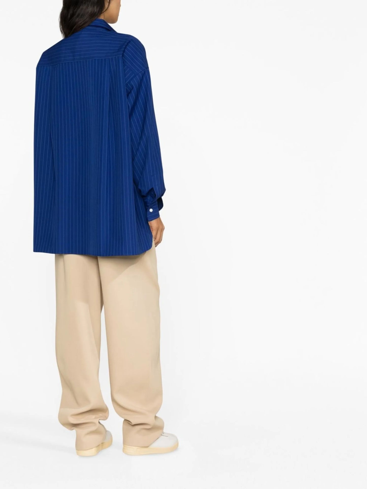 Georgia pinstriped long-sleeve shirt