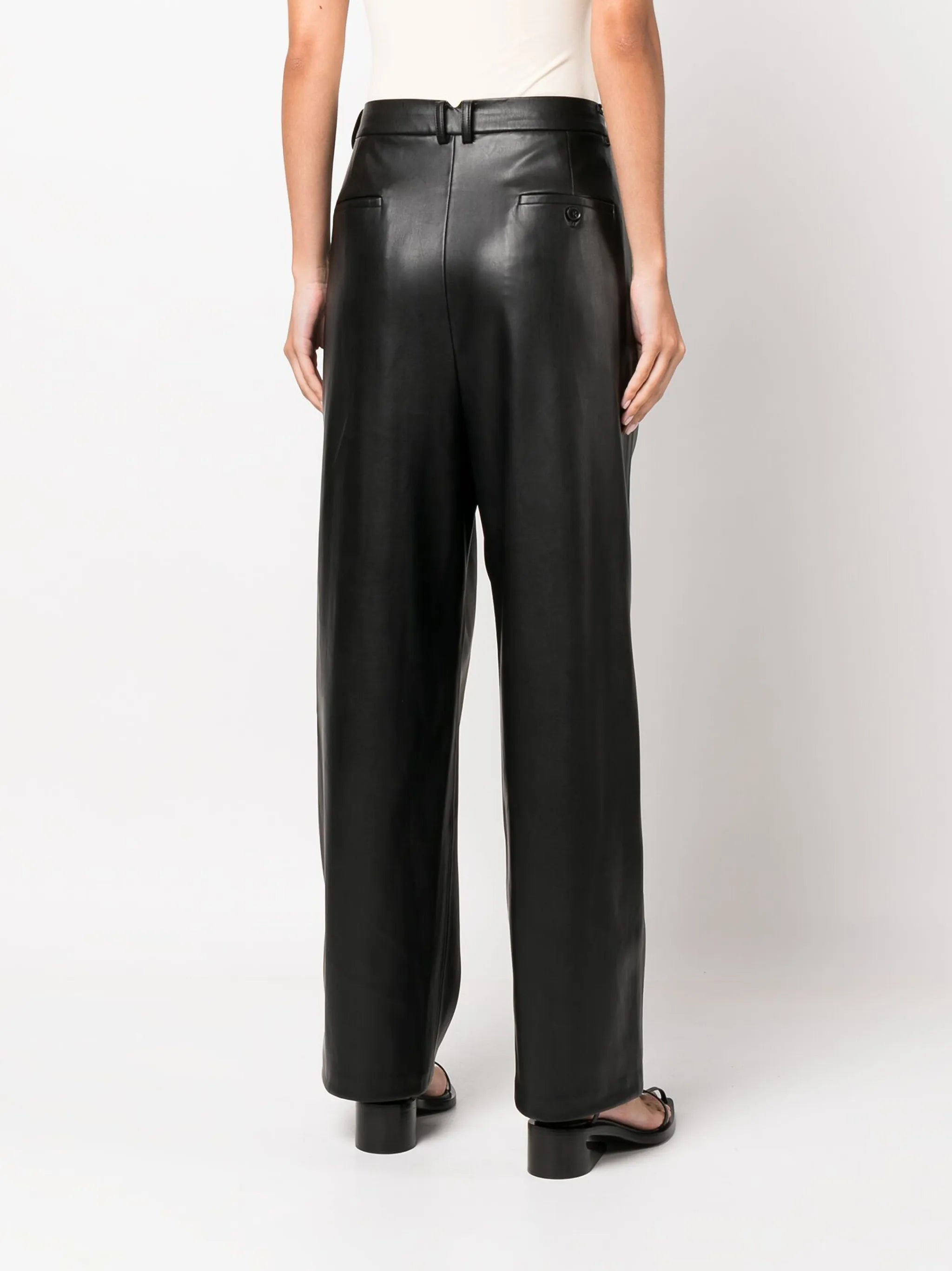Pernille faux leather trousers