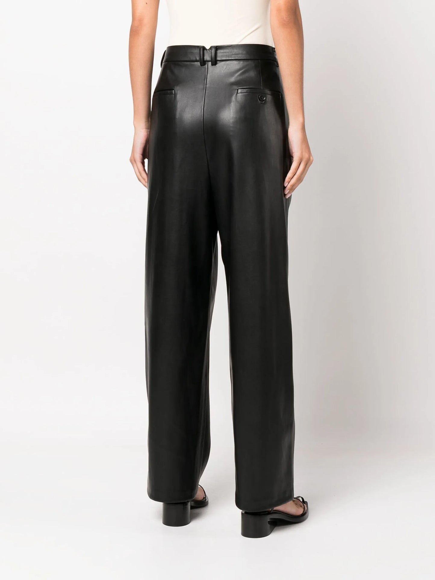 Pernille faux leather trousers
