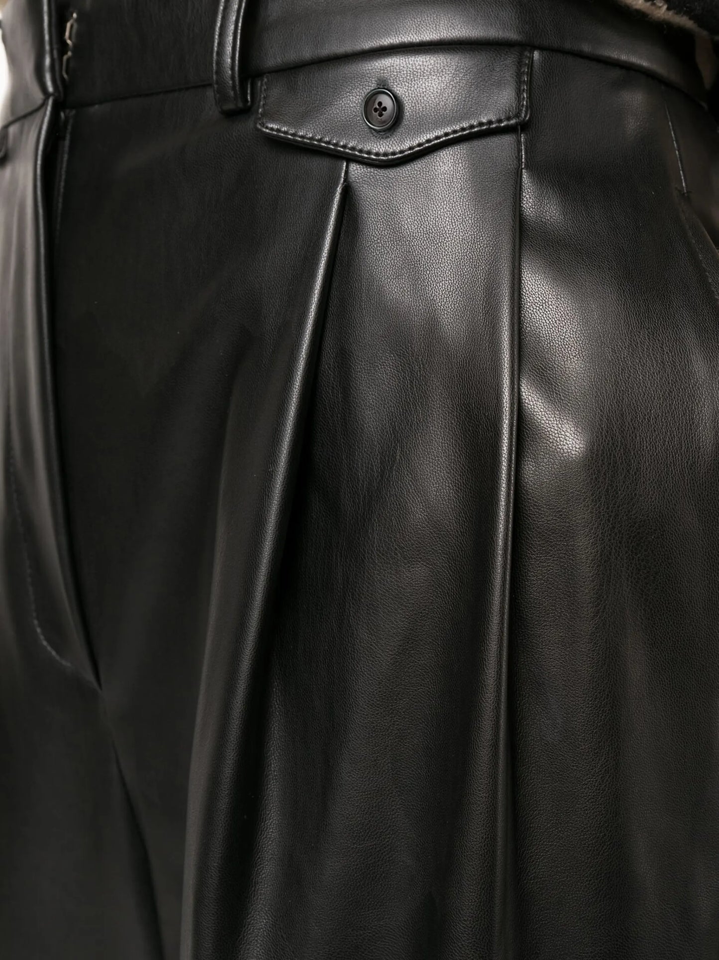 Pernille faux leather trousers