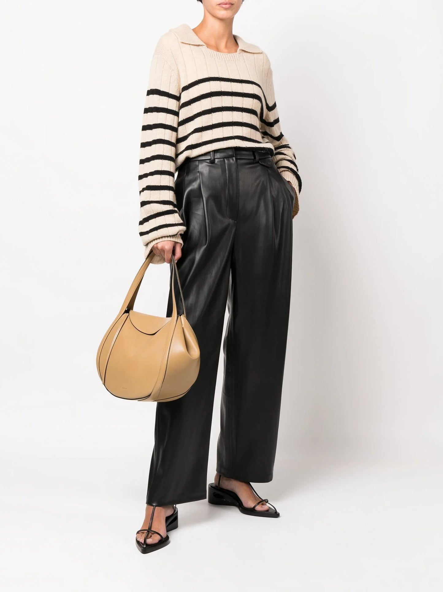 Pernille faux leather trousers