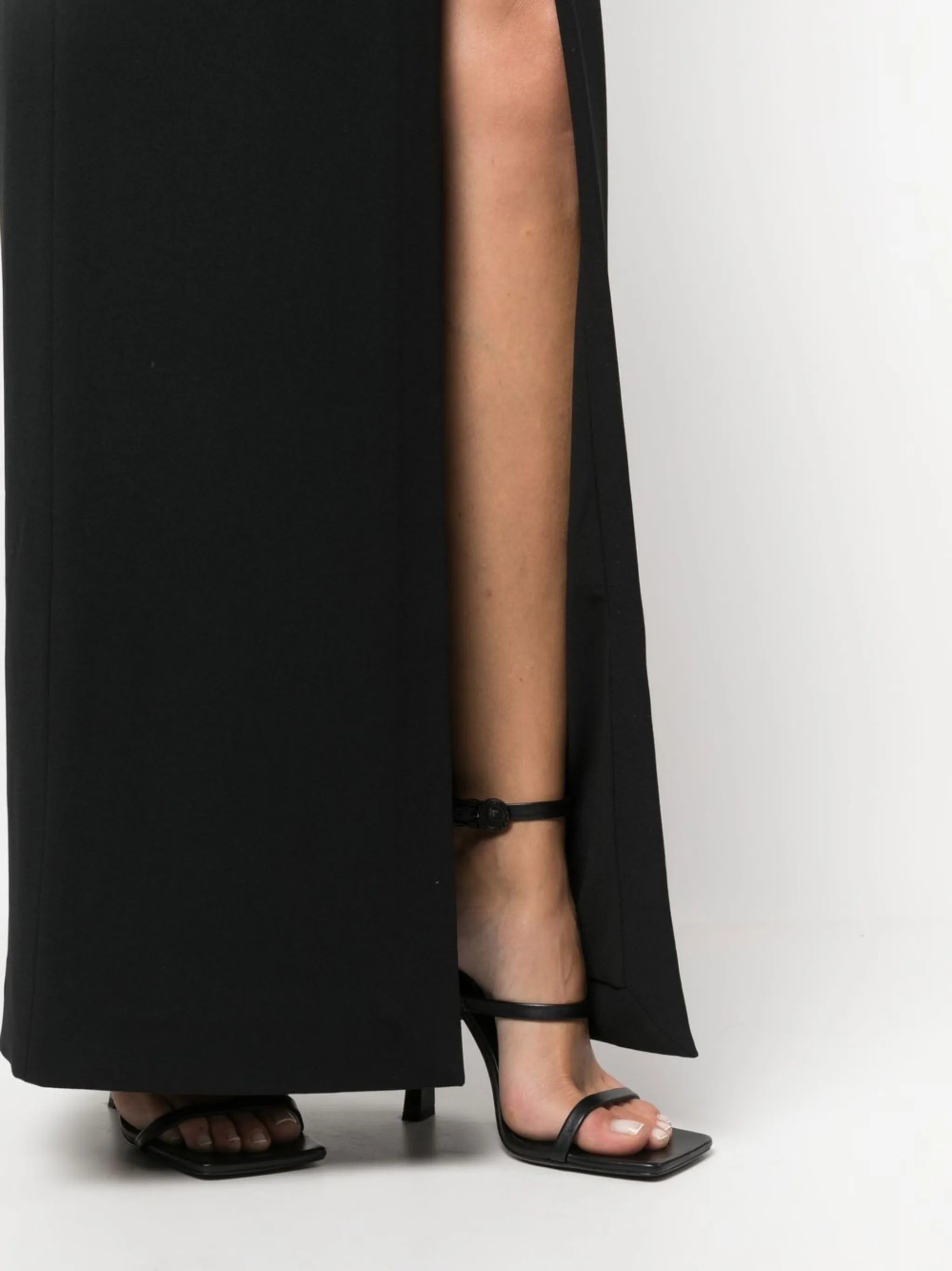 strapless maxi dress