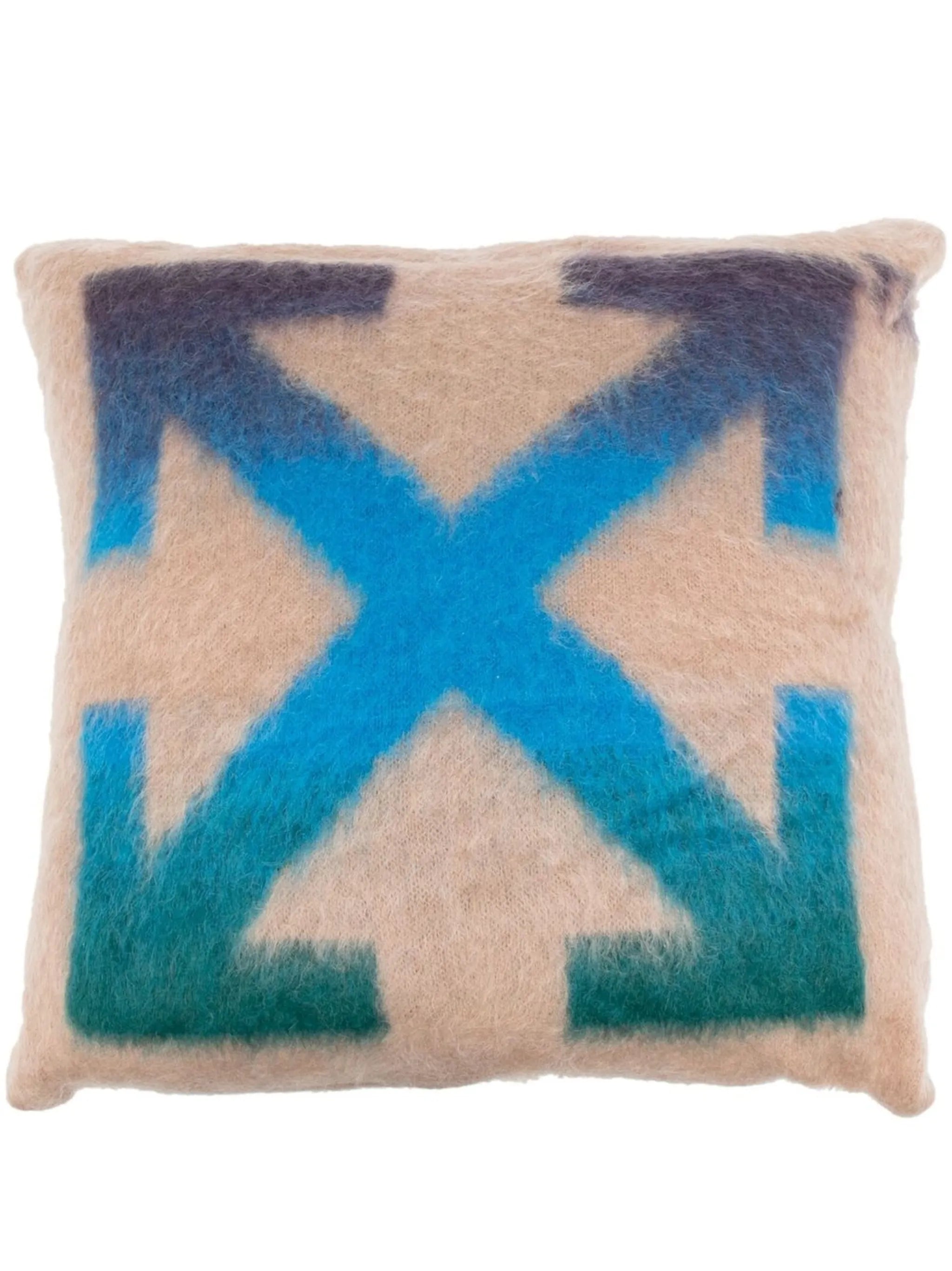 Arrows motif cushion