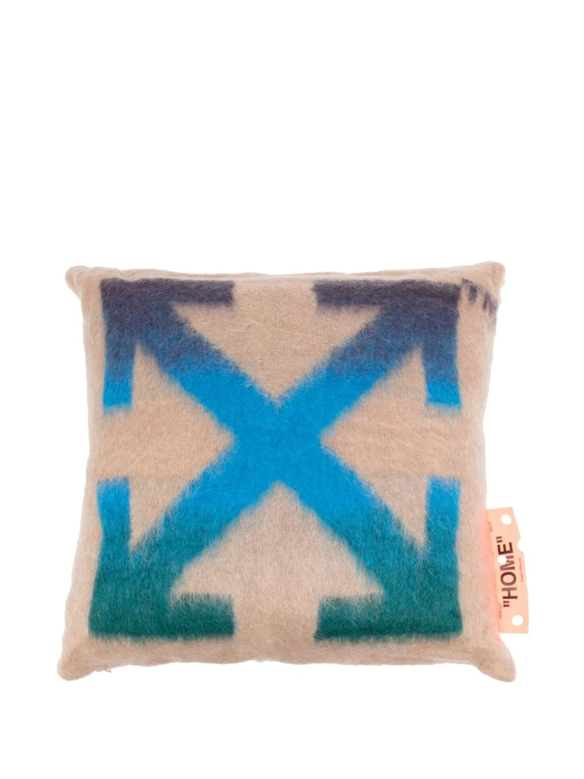 Arrows motif cushion