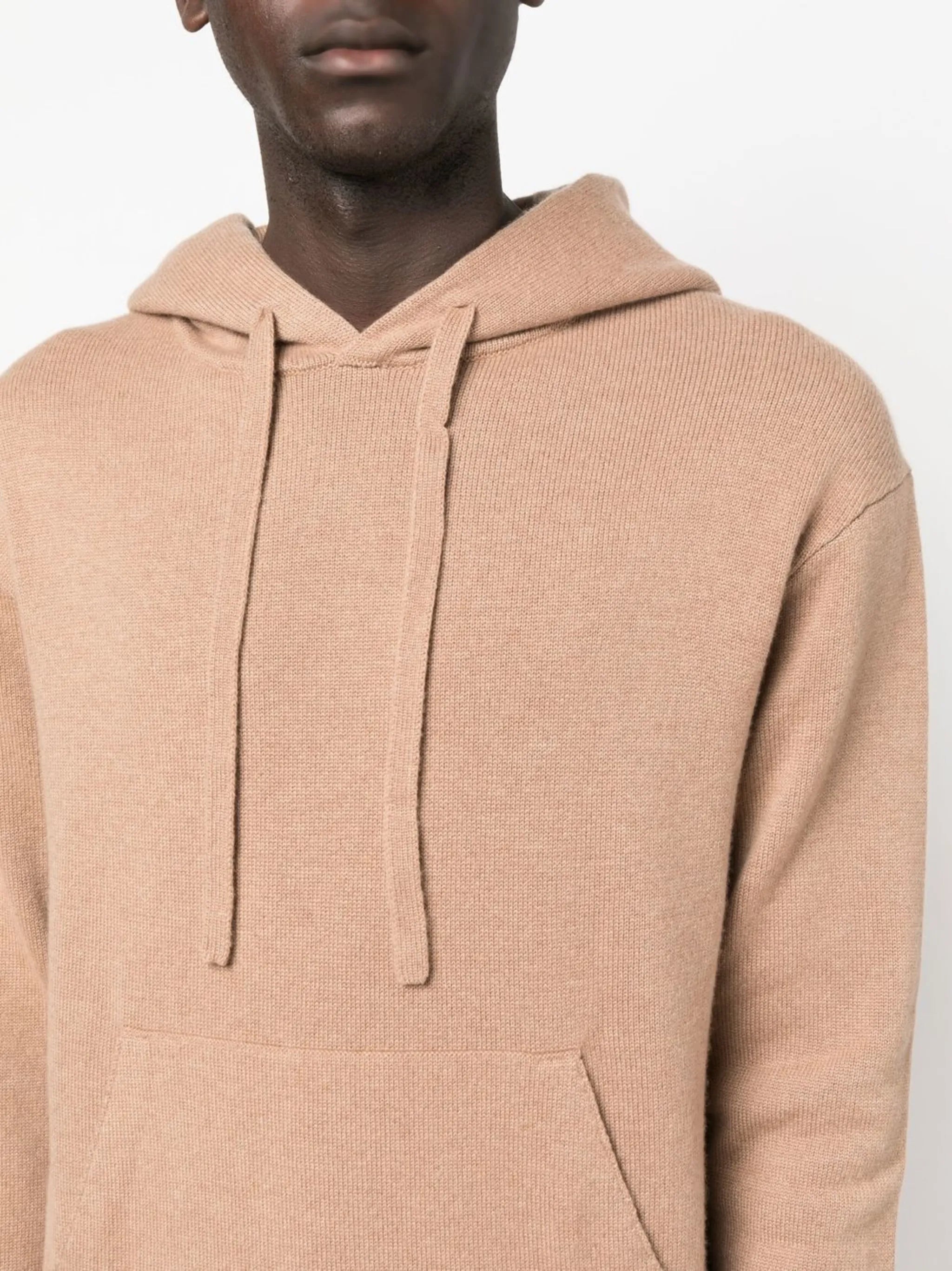 Oasi cashmere drawstring hoodie