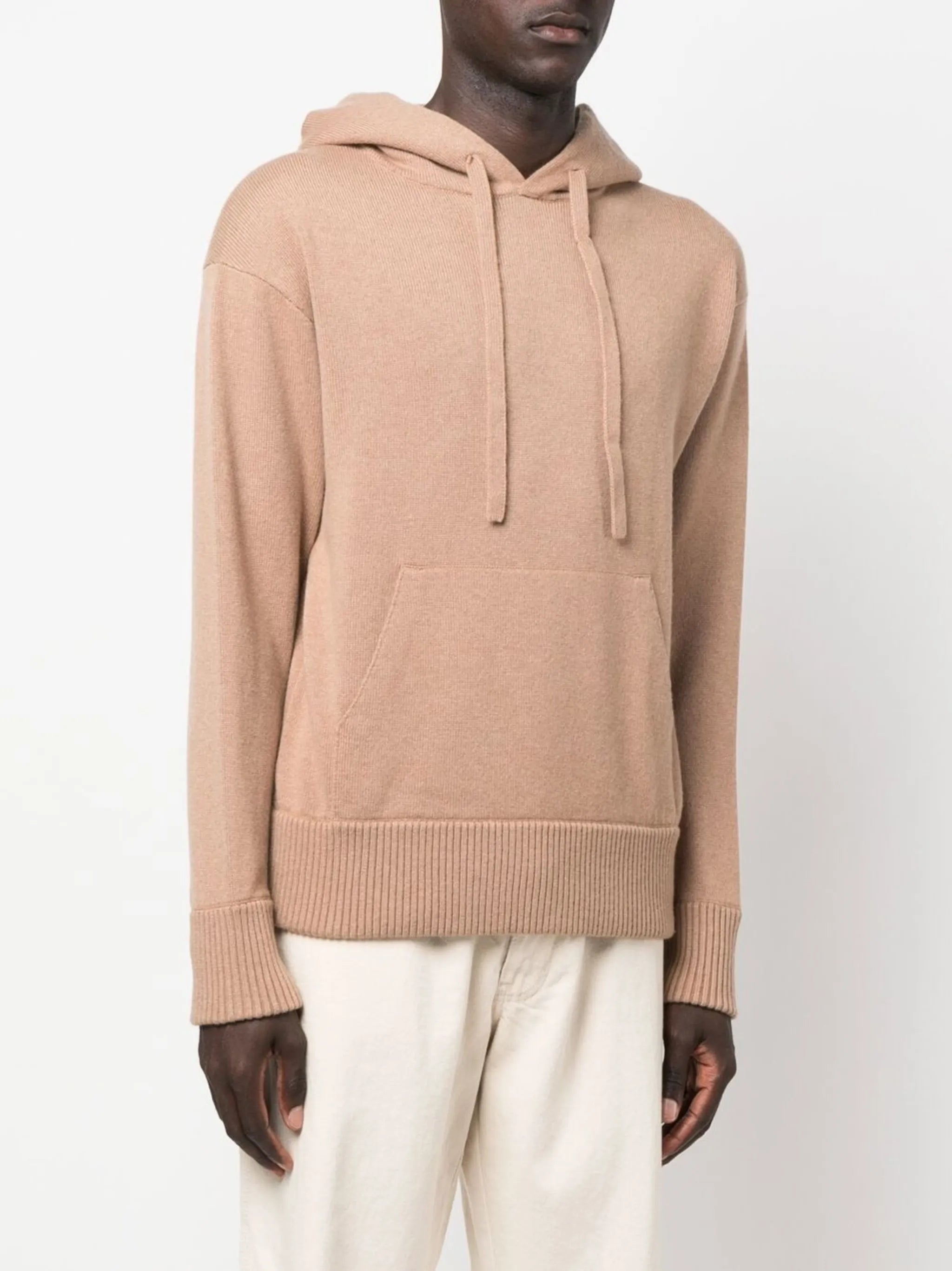 Oasi cashmere drawstring hoodie