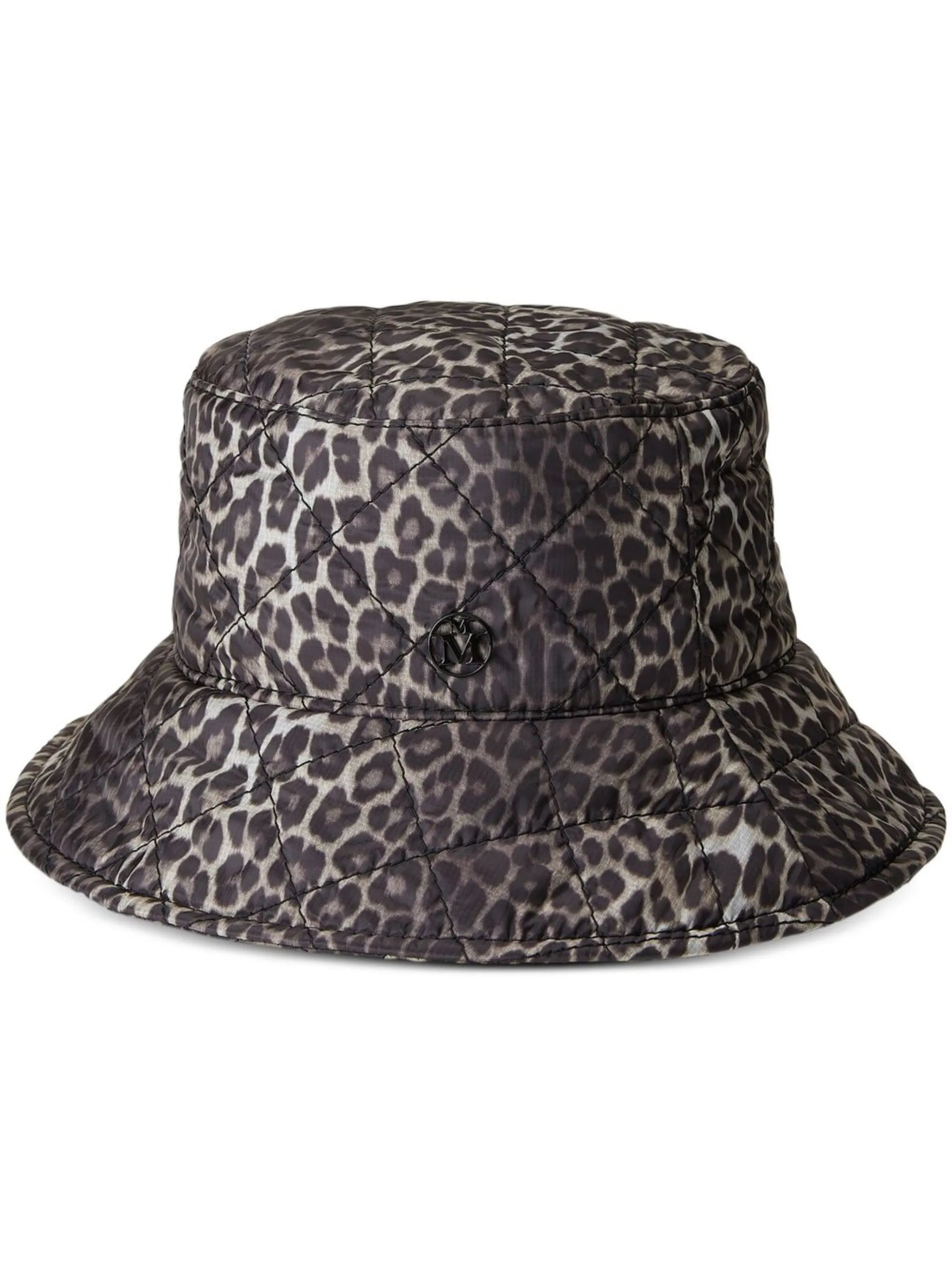 Angele leopard-print bucket hat