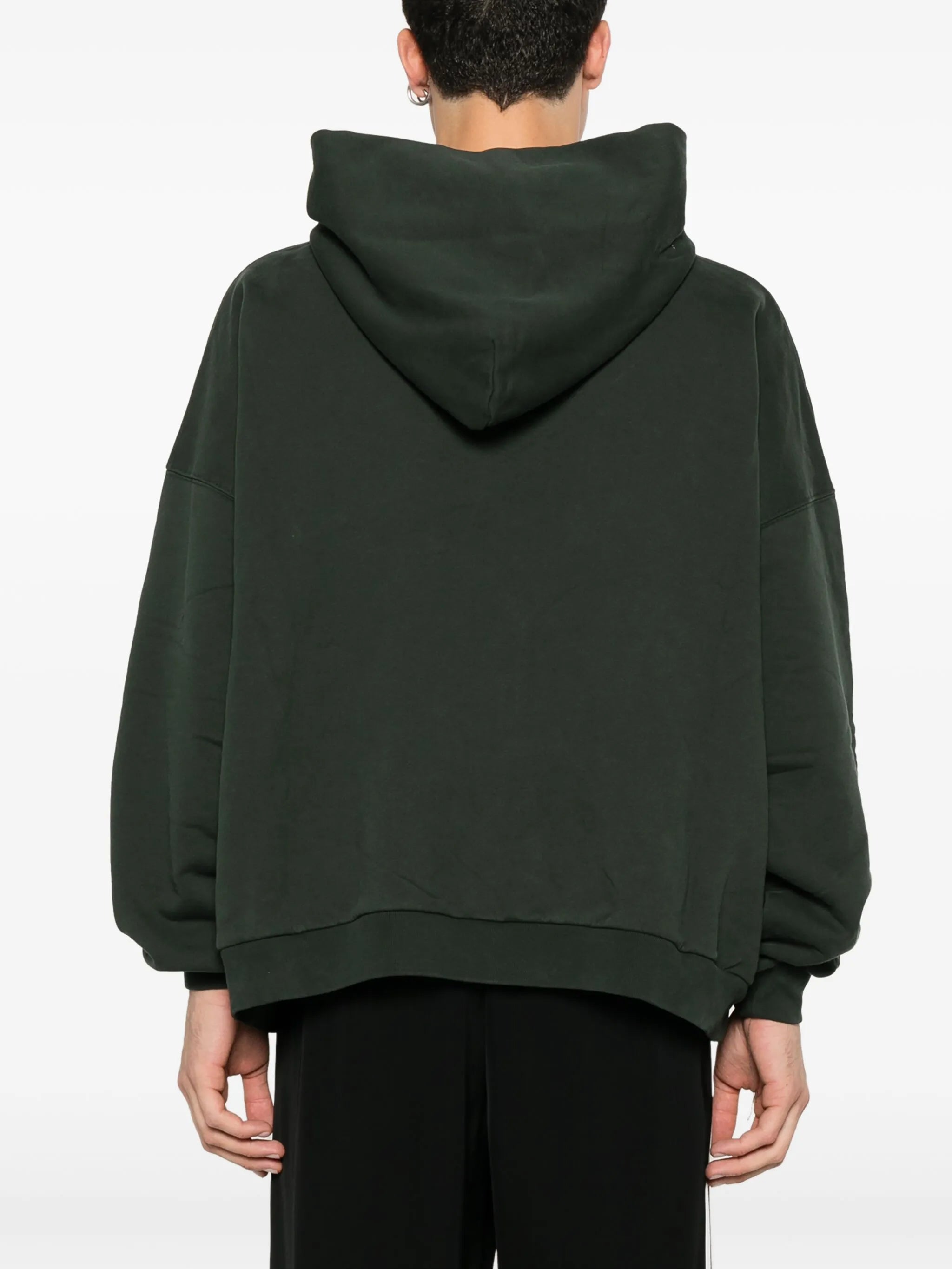 x Adidas embroidered-logo hoodie