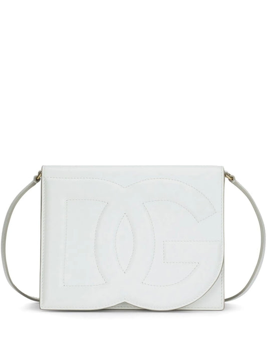 DG Logo leather cross body bag