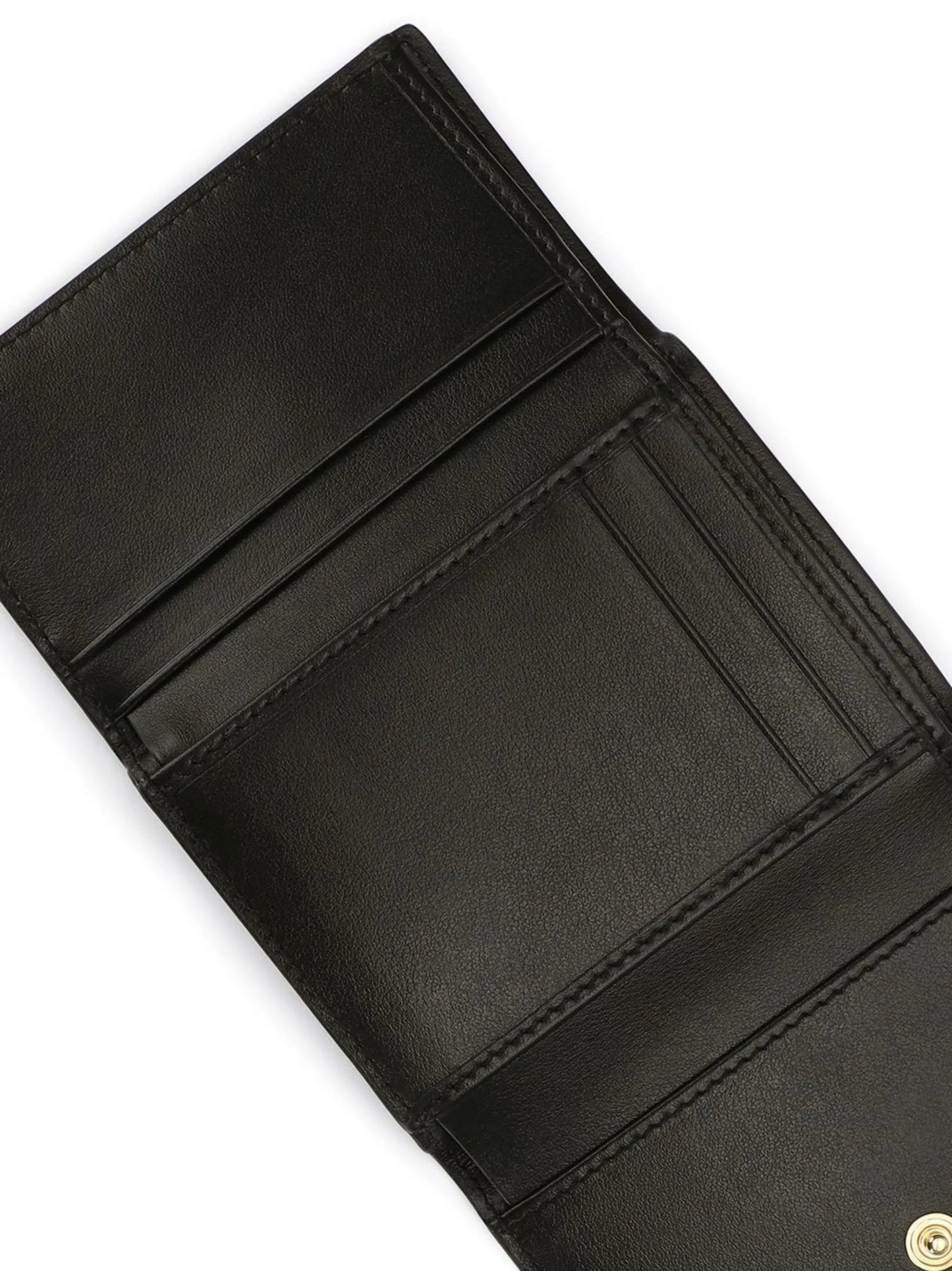DG-logo embossed leather wallet