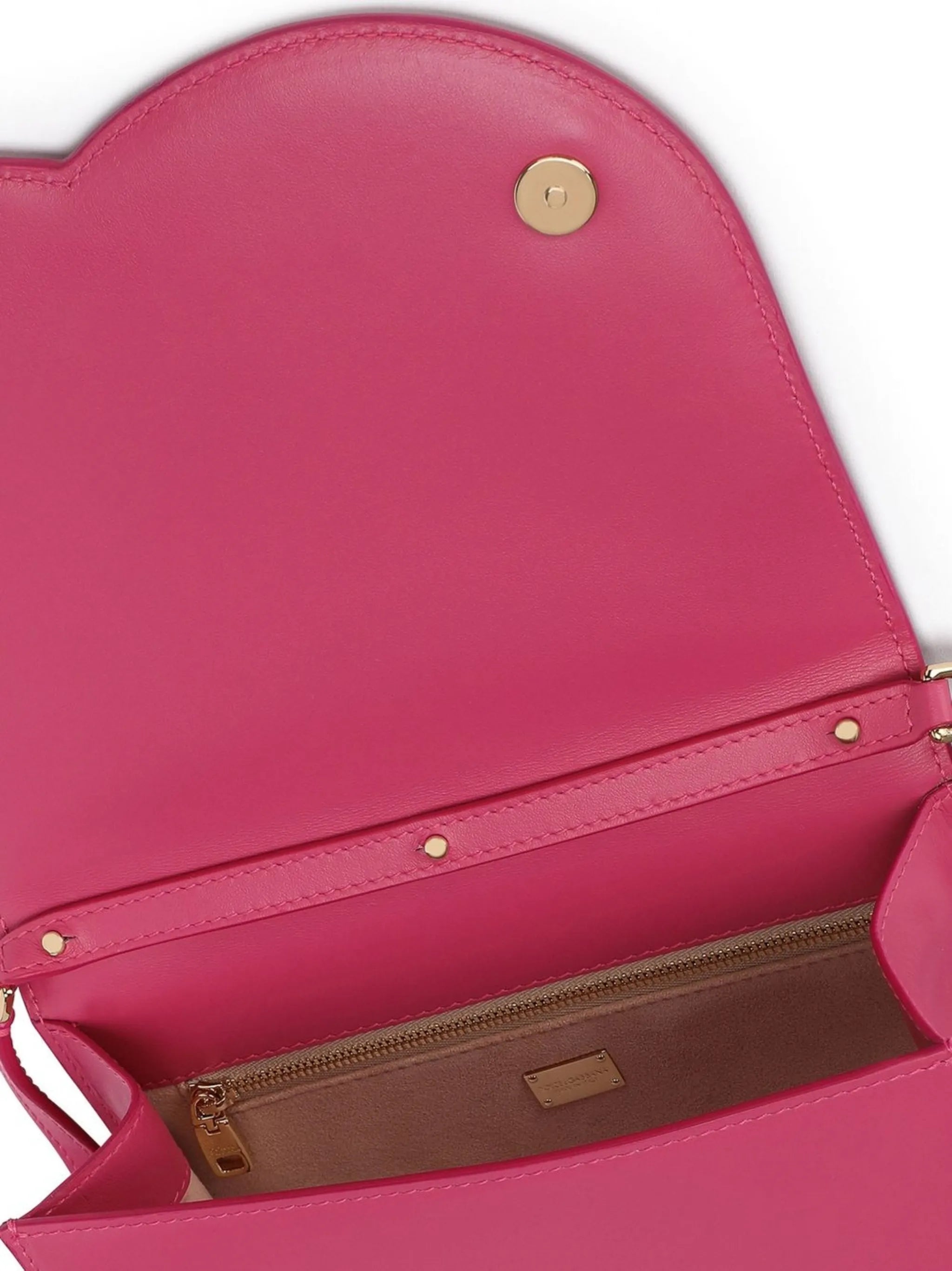 DG Logo leather cross body bag