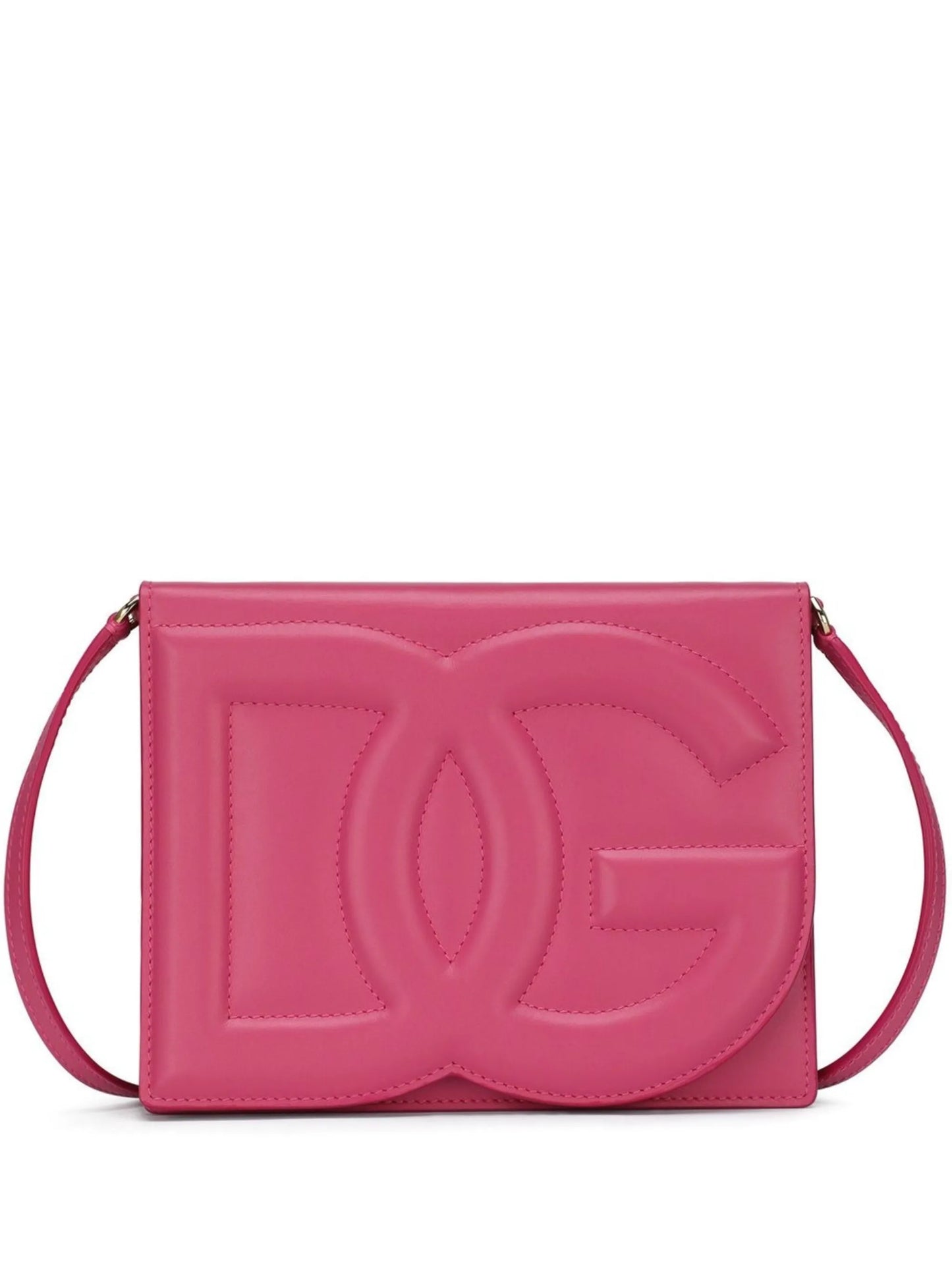 DG Logo leather cross body bag