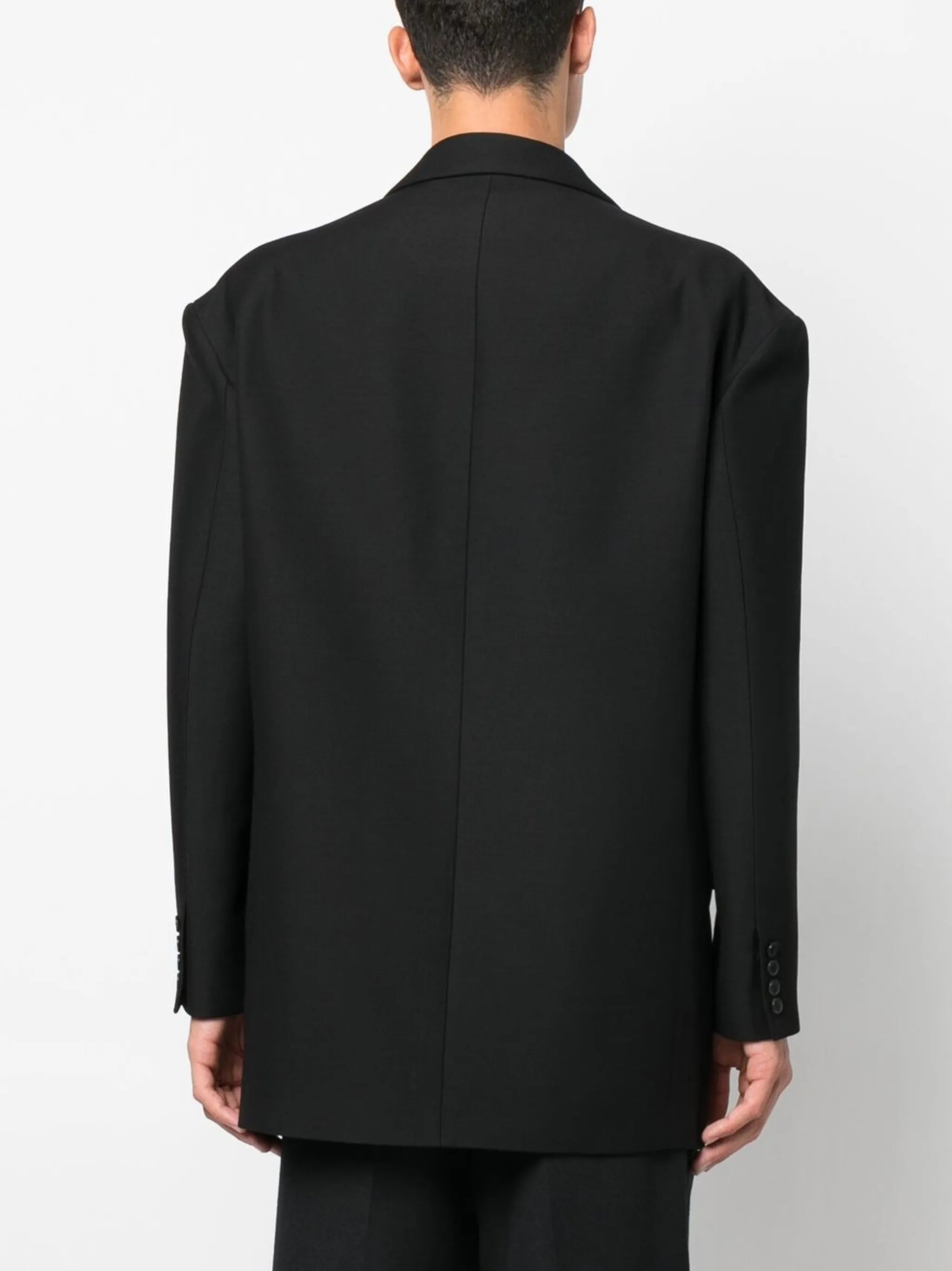 double-breasted blazer