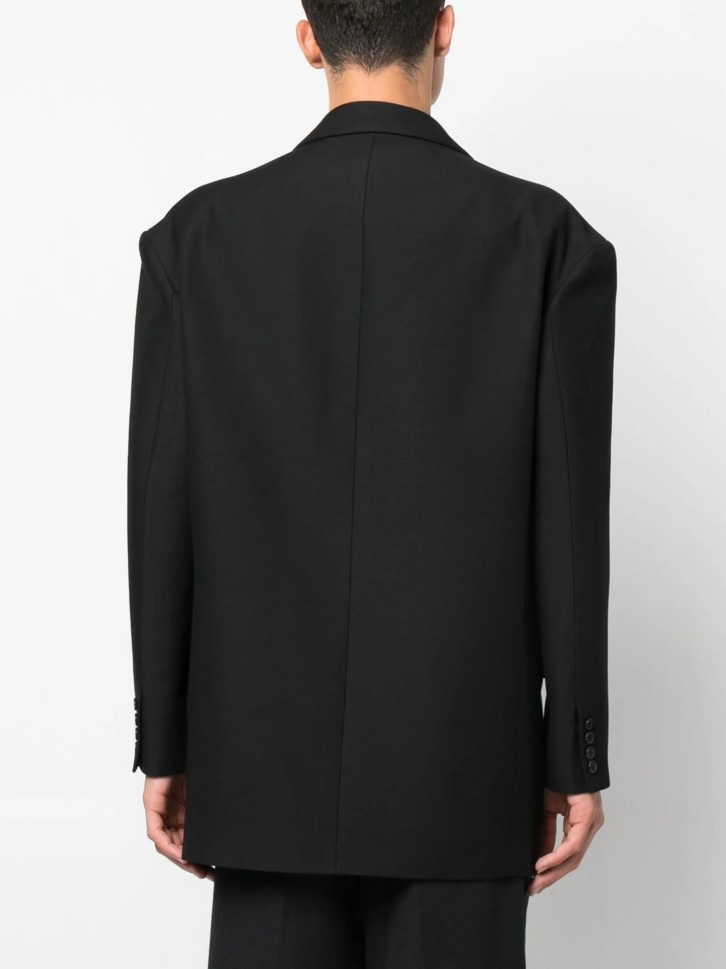 double-breasted blazer
