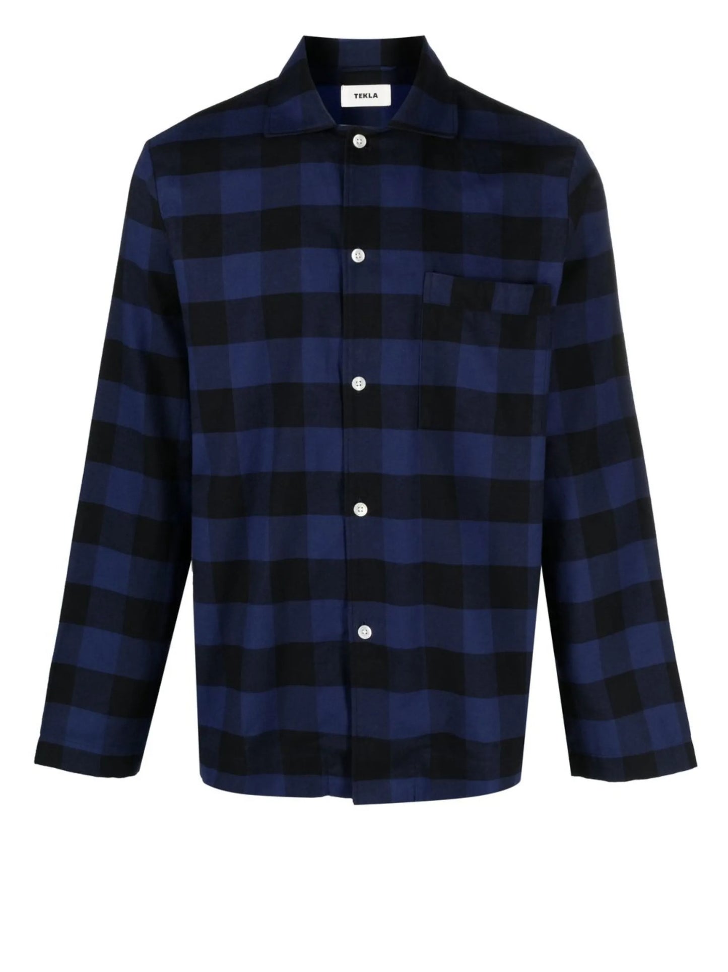 check pyjama shirt