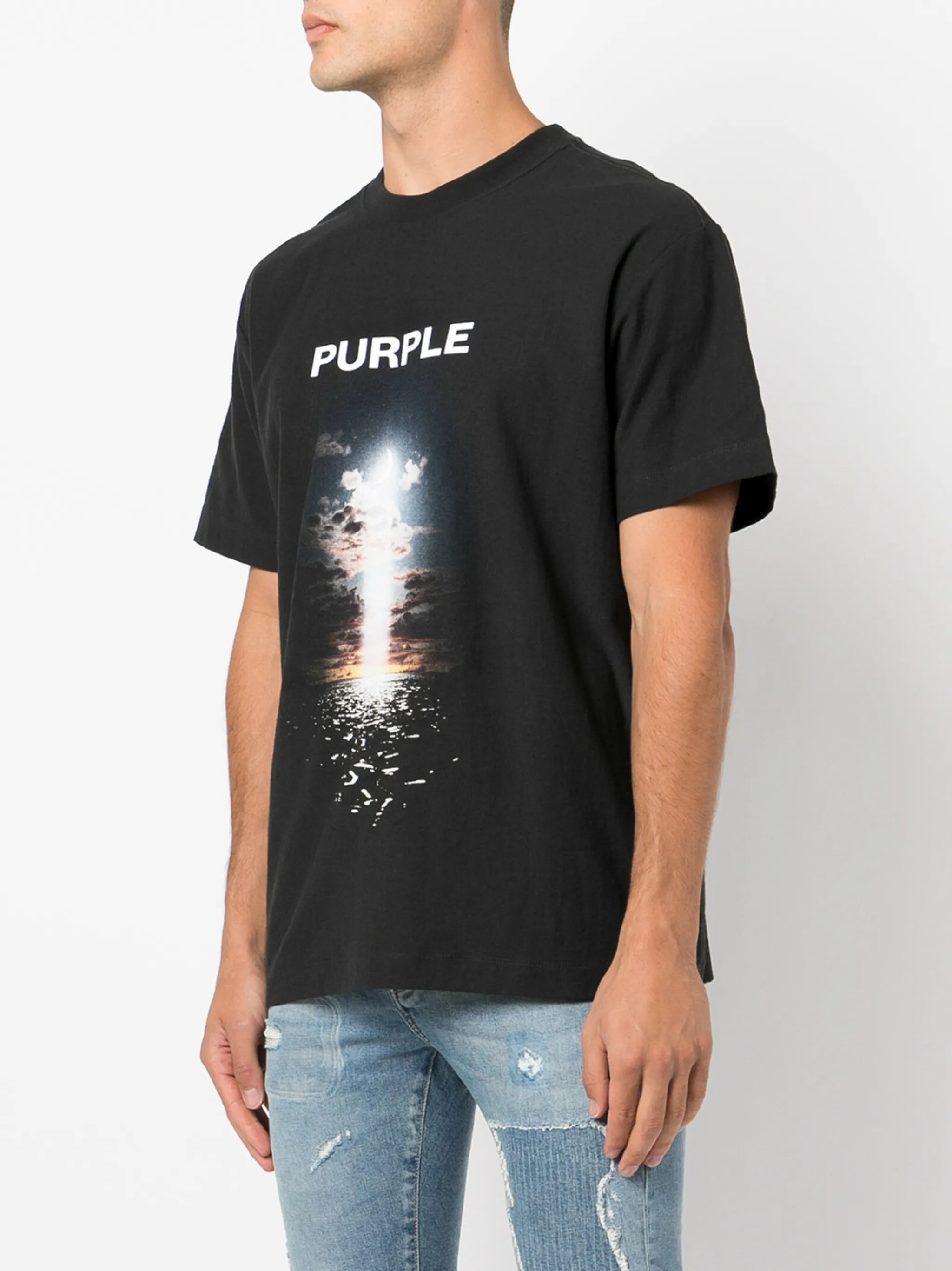 Night Swim print T-shirt