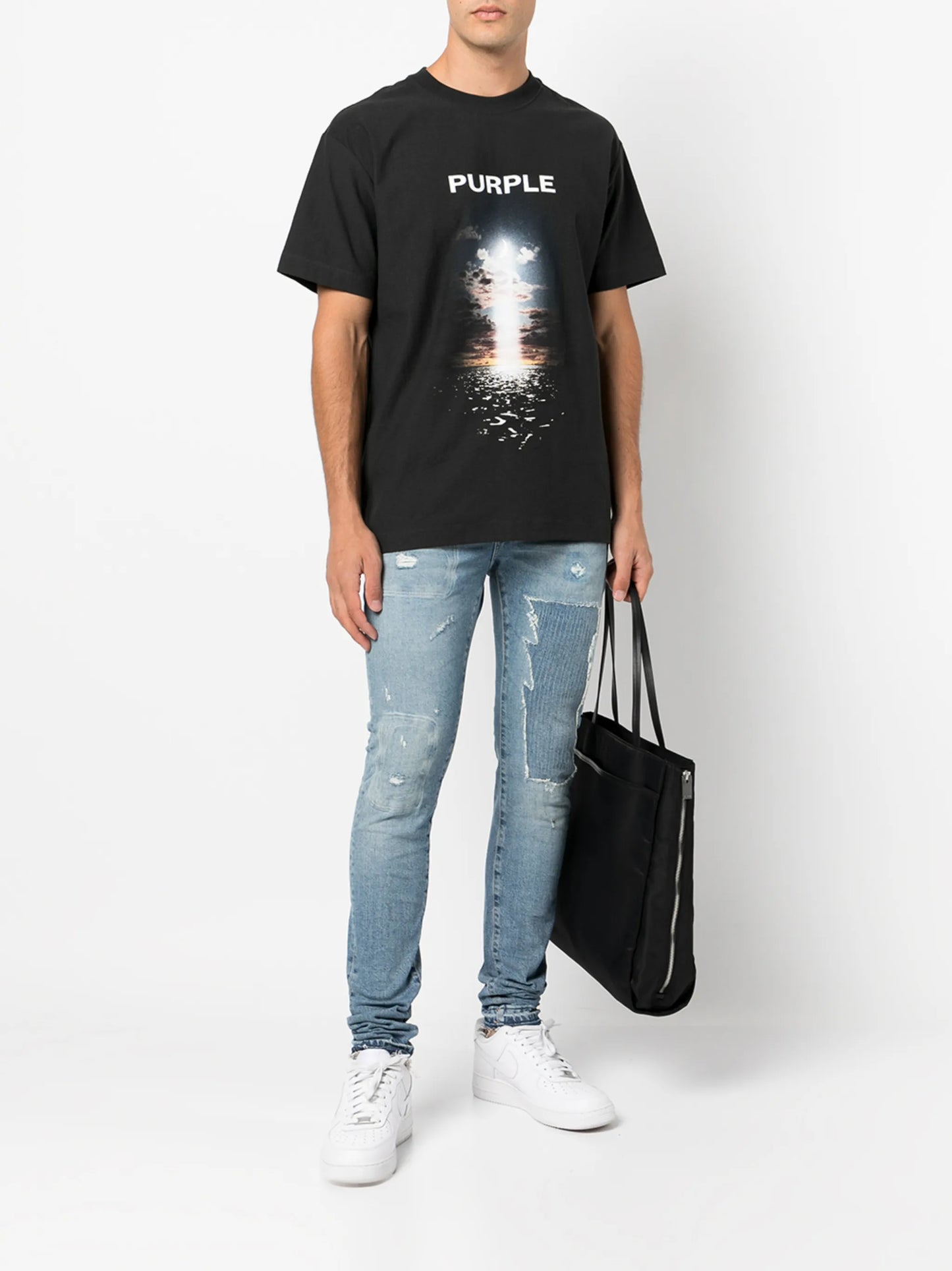Night Swim print T-shirt