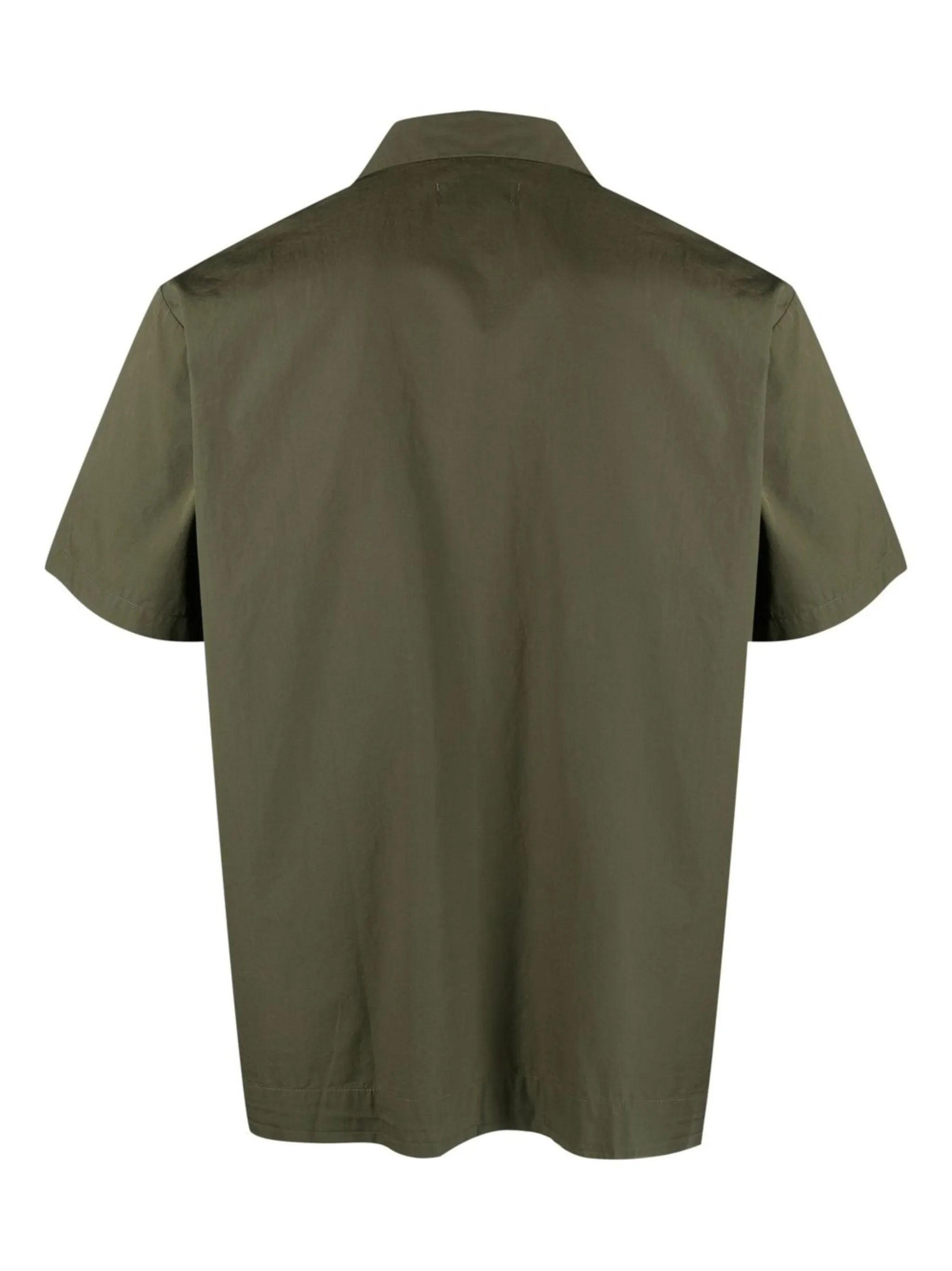 short-sleeved organic cotton pajama shirt