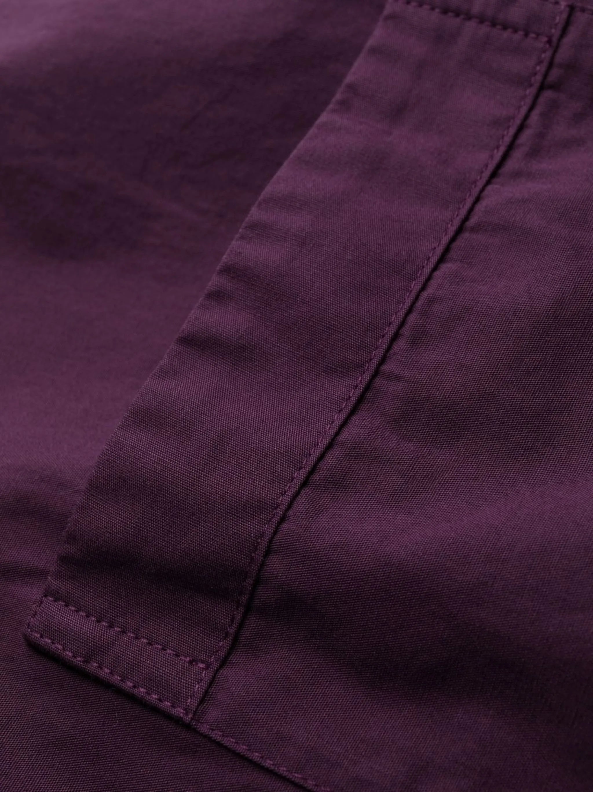 button-down fastening shirt