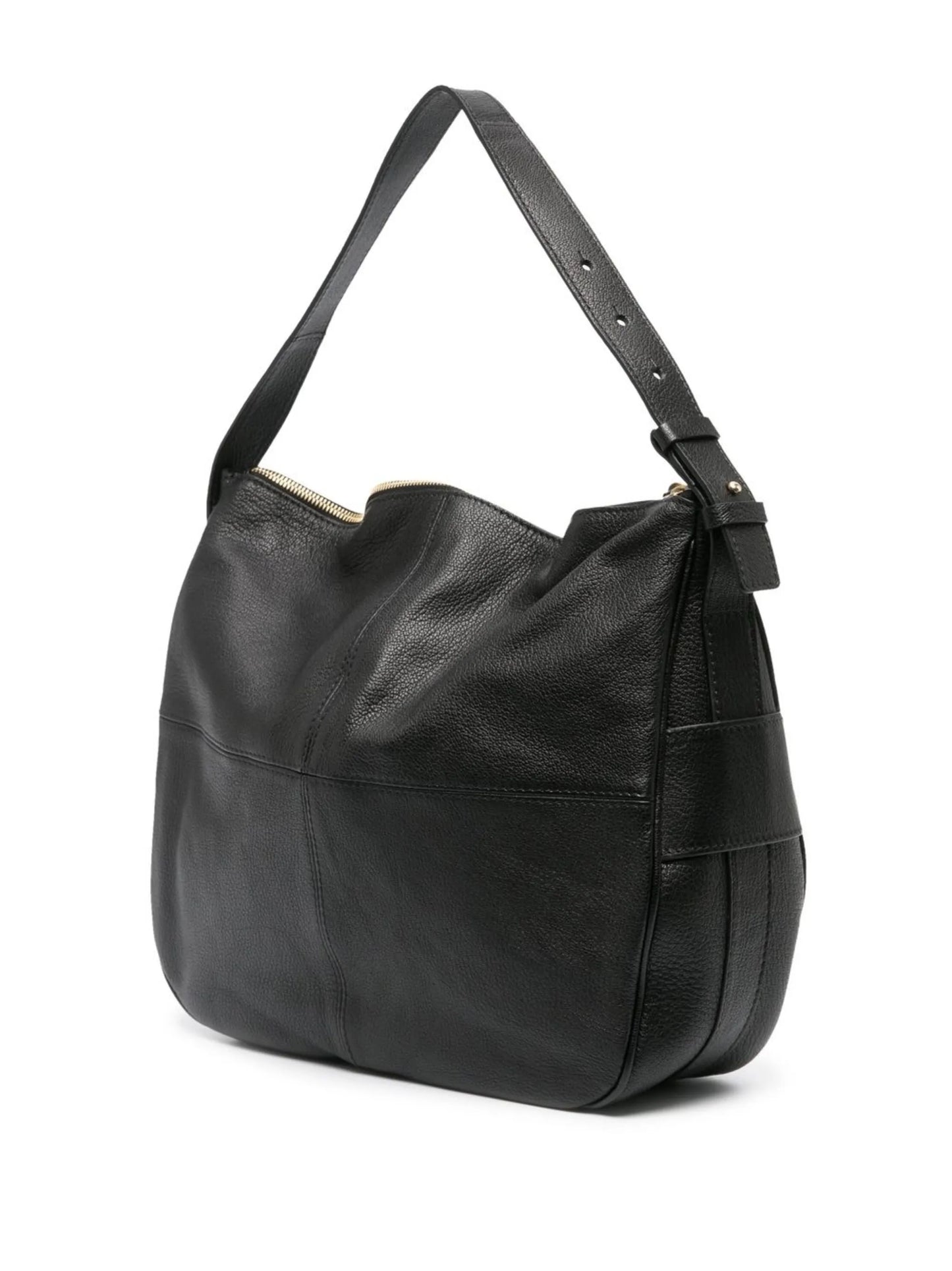 Hana suede shoulder bag