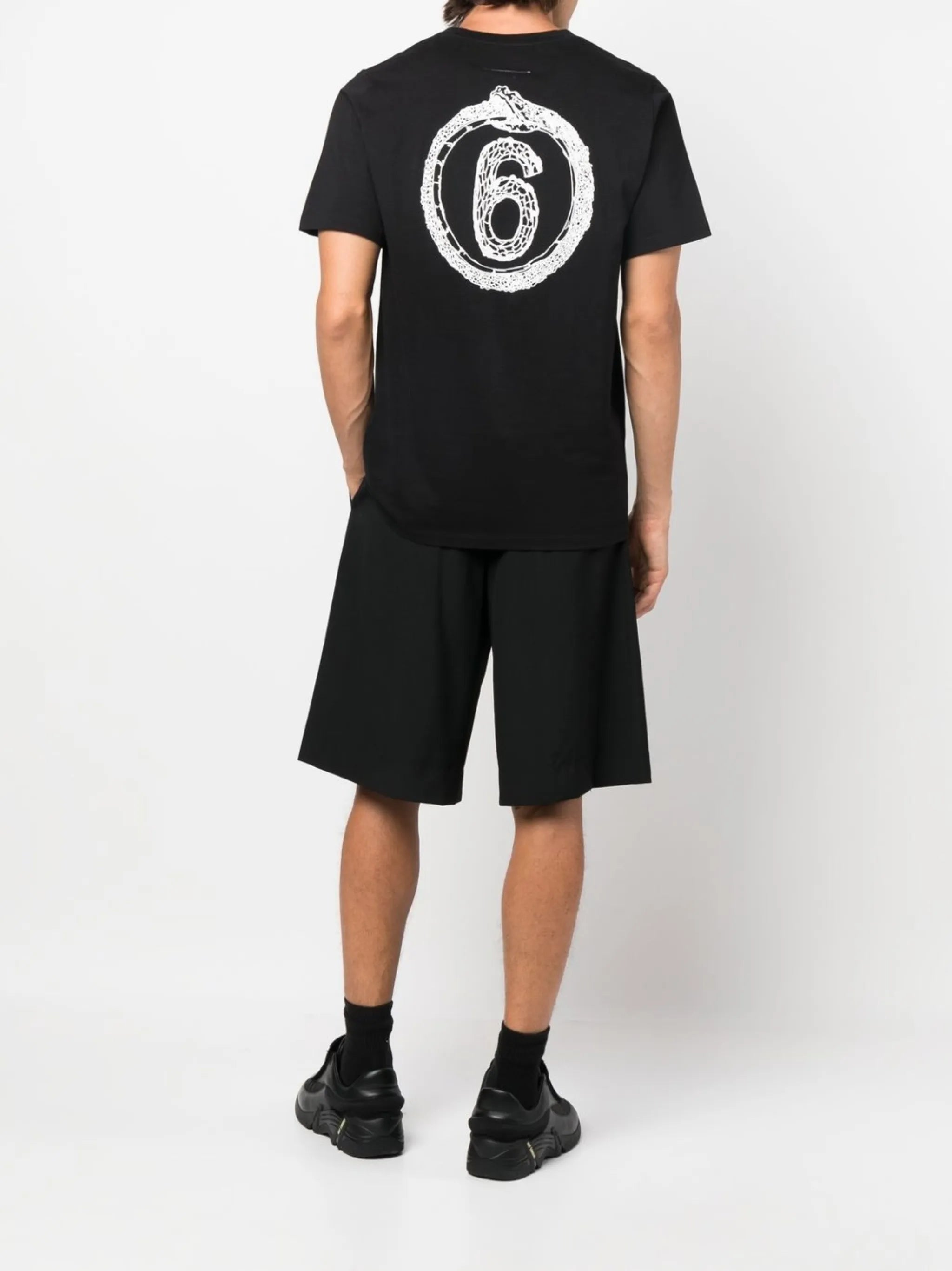 logo-print cotton T-shirt