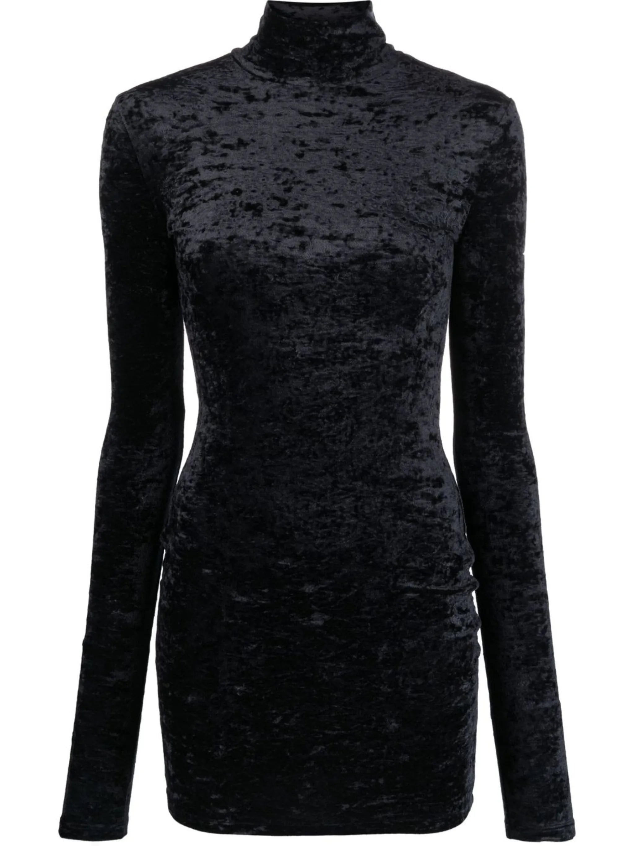 Hilda velvet mini dress