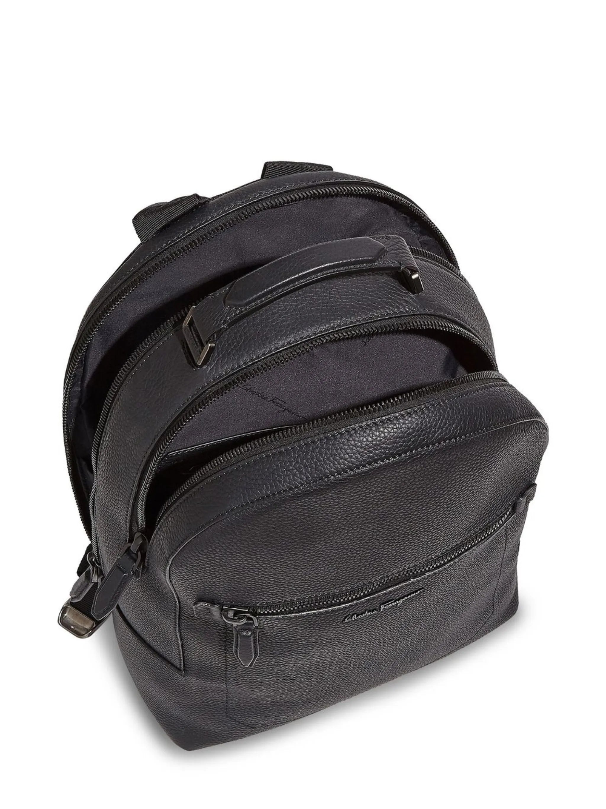 embroidered logo backpack