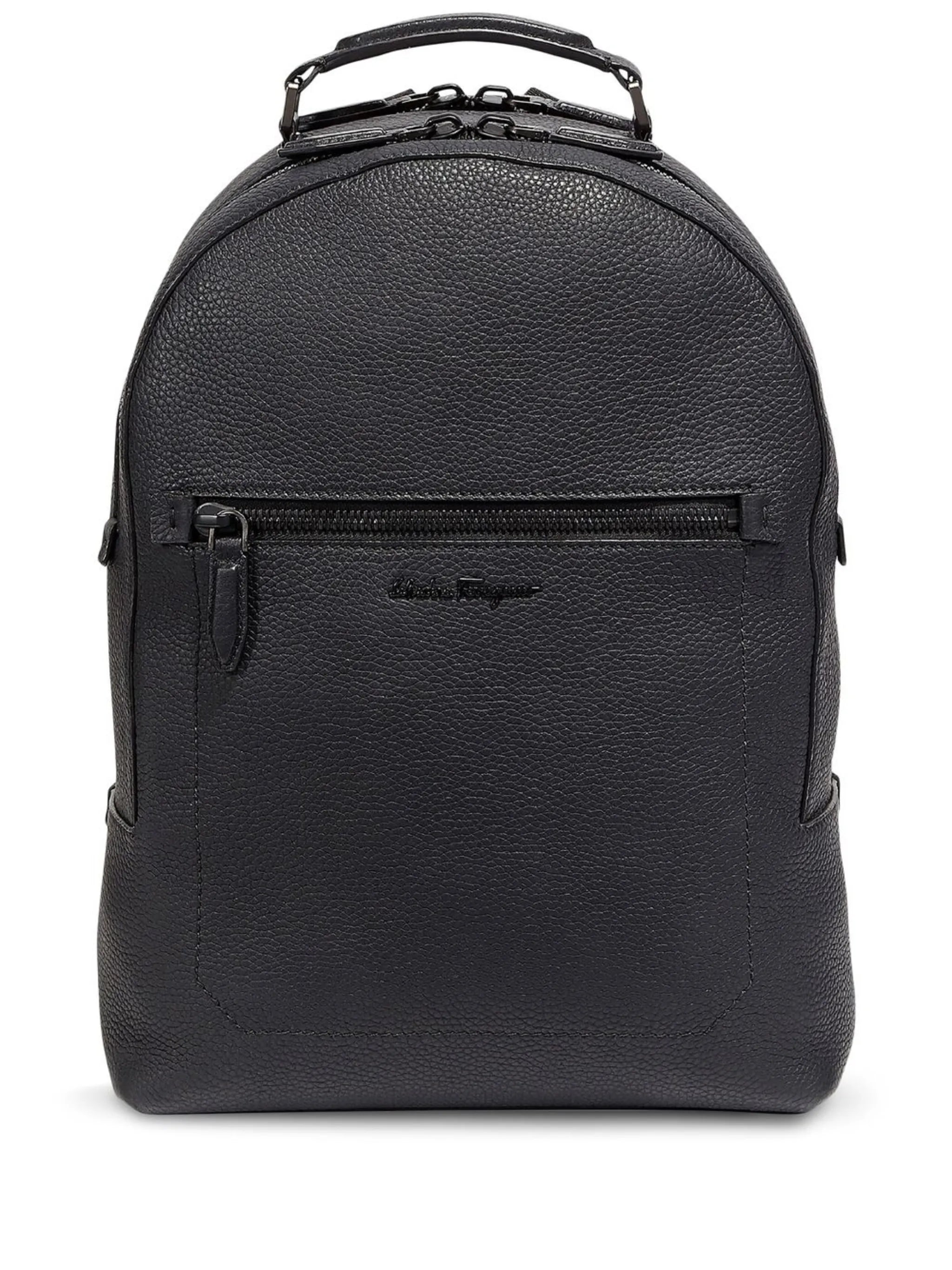 embroidered logo backpack