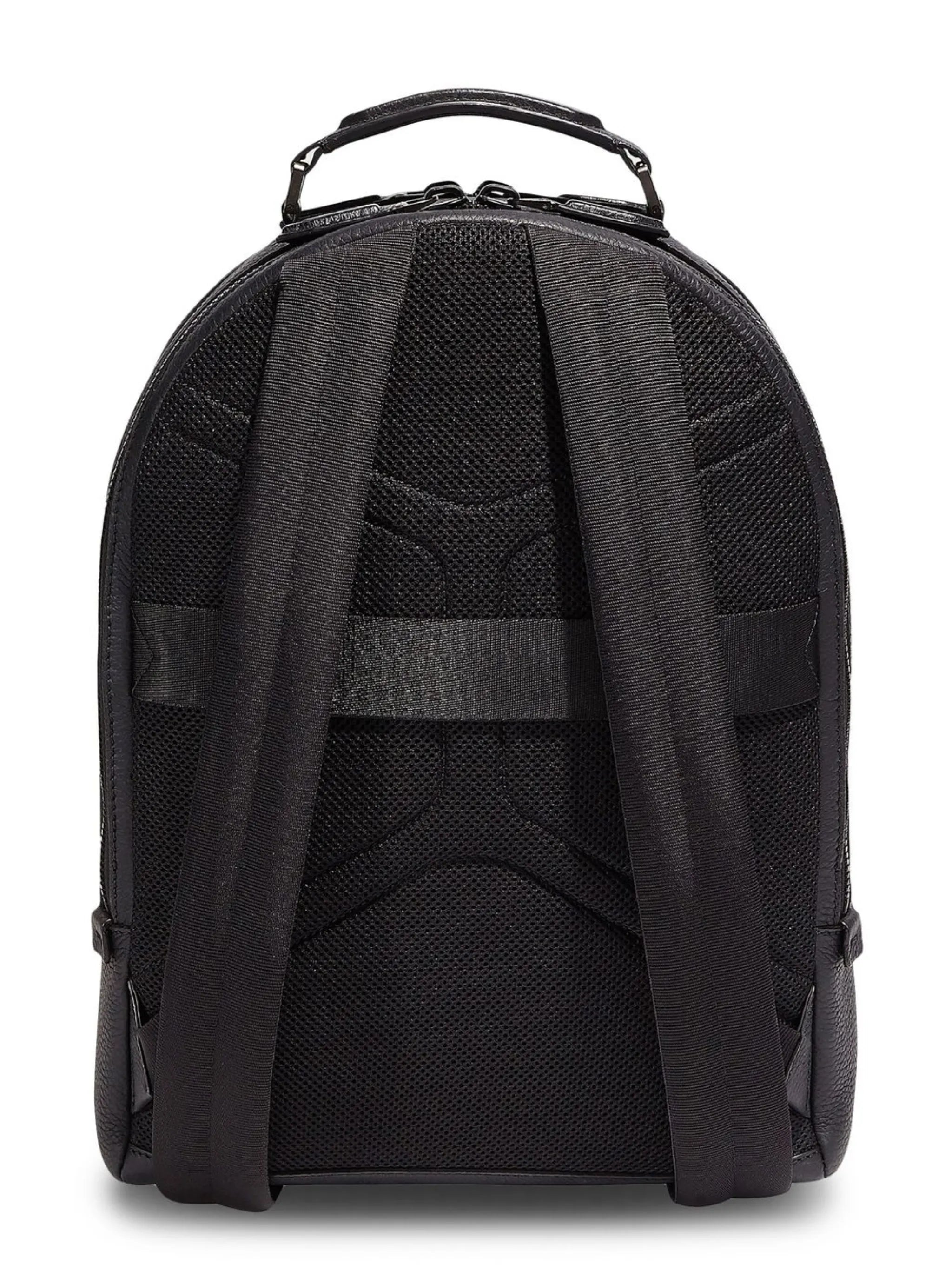 embroidered logo backpack