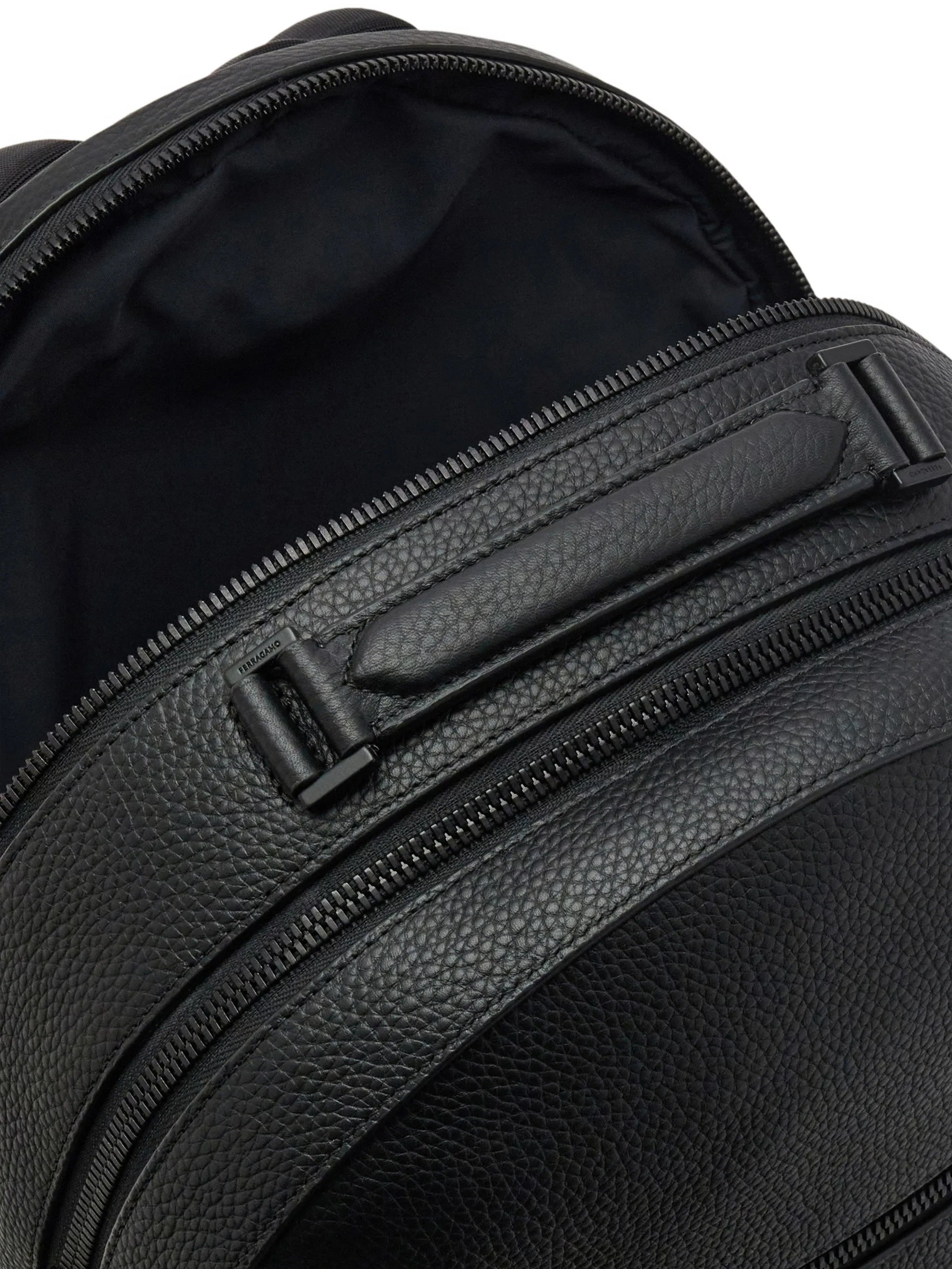 leather backpack