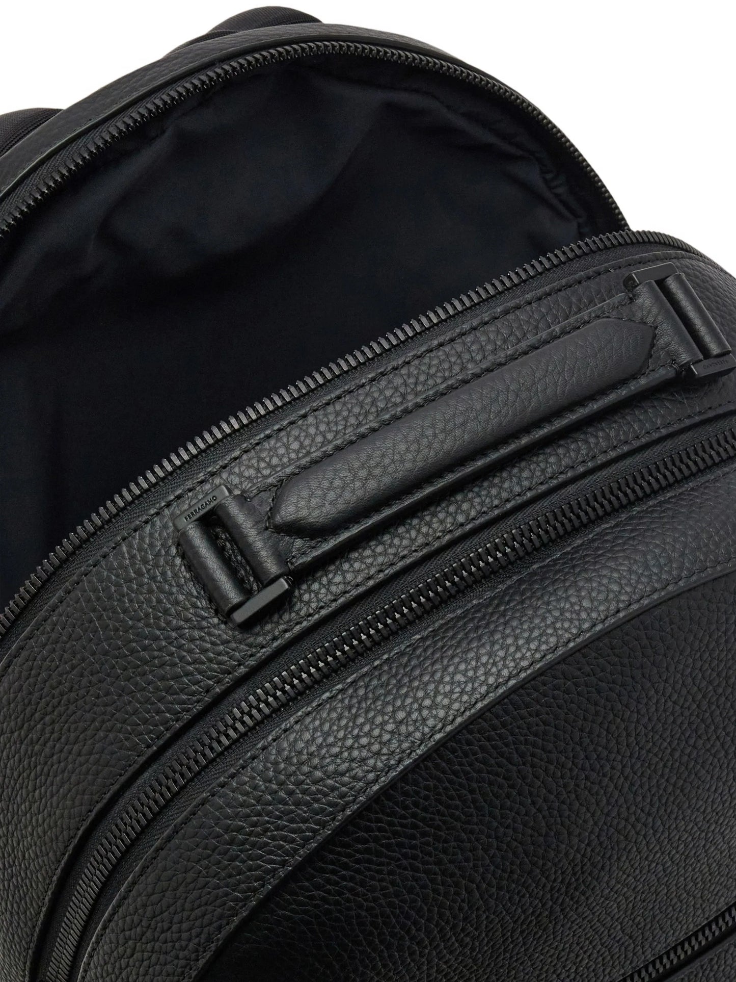 leather backpack