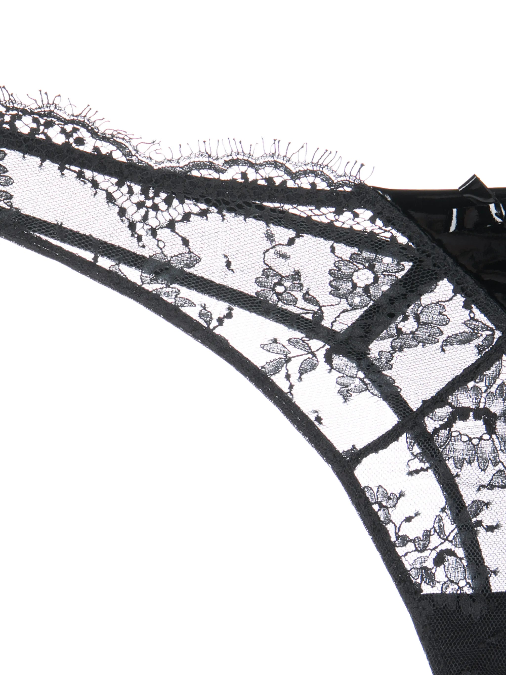 Frankie lace-detail thong