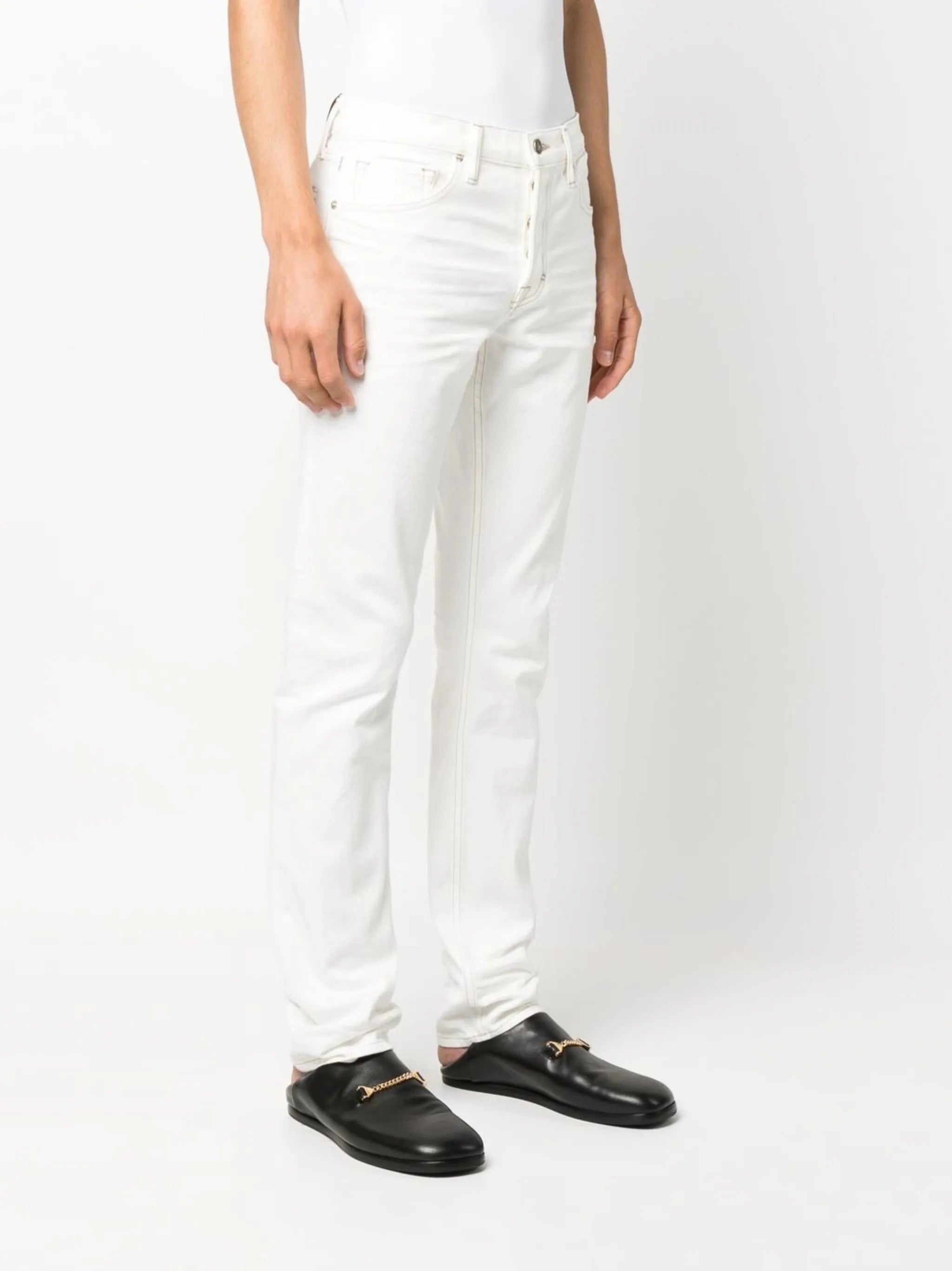 slim-cut Comfort jeans